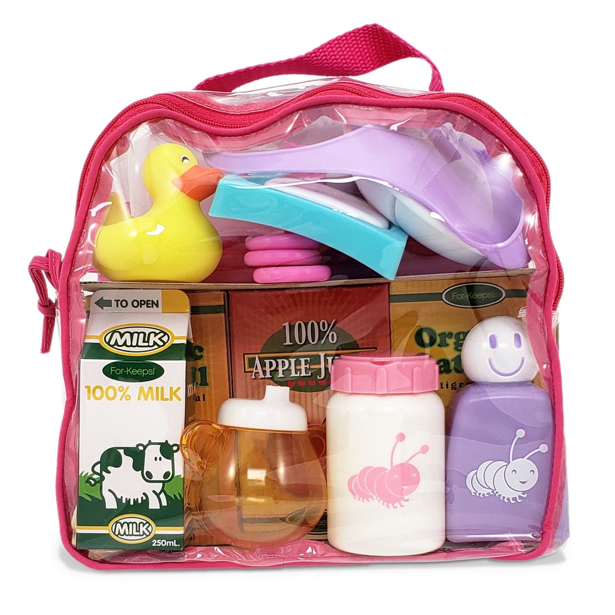 For Keeps! Baby Doll Essentials Accessory Bag, 29 Pieces