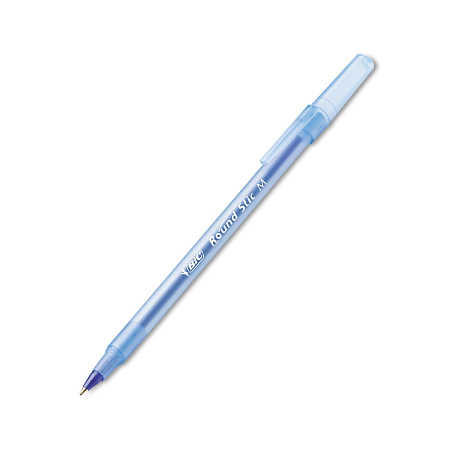 Round Stic® Xtra Life Ball Pen, Blue, 60 Per Pack, 2 Packs