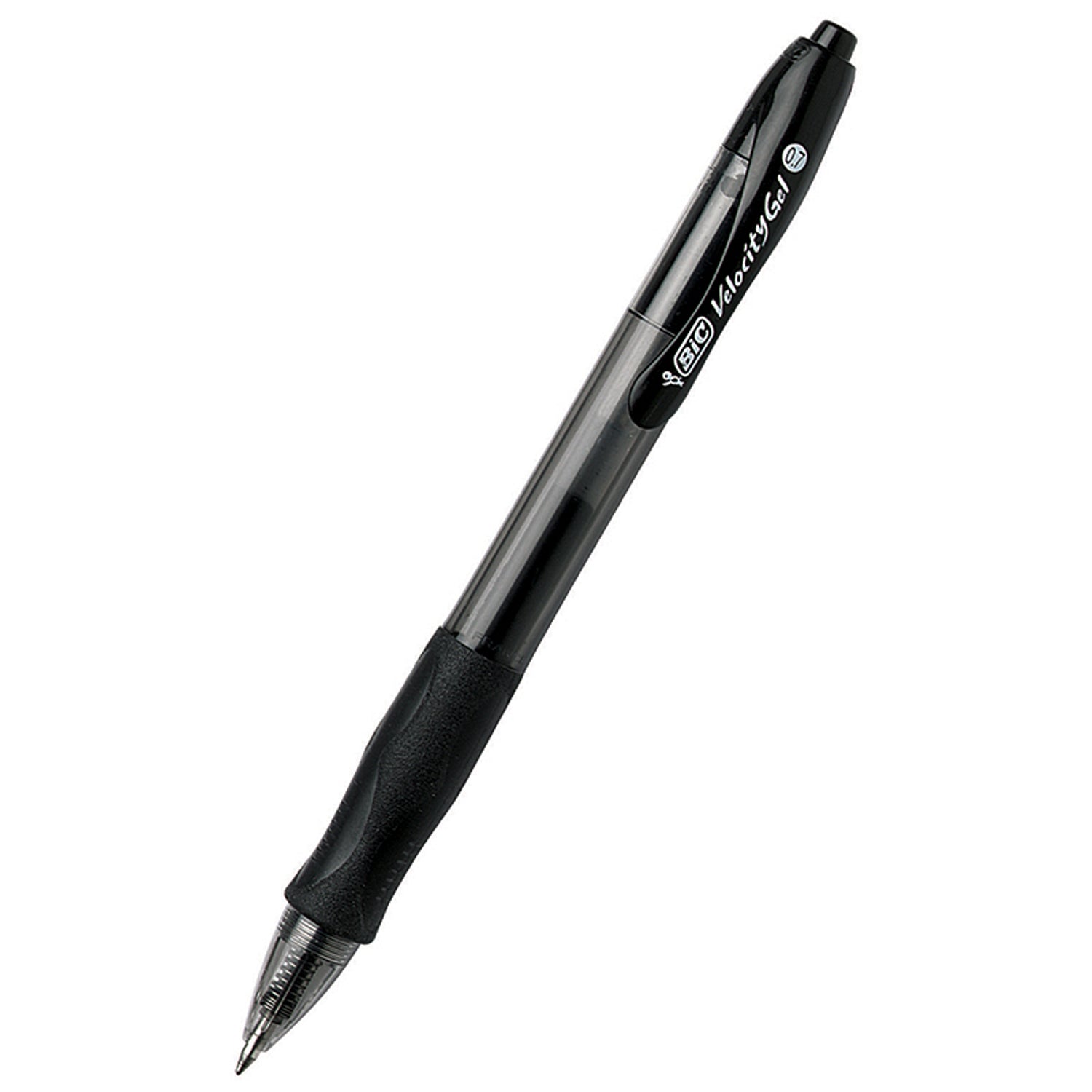 Gelocity® Original Gel Retractable Roller Ball Pen, 0.7 mm, Black, Pack of 12