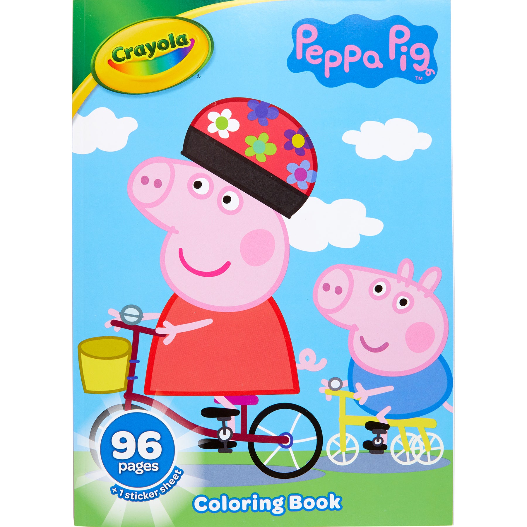 Coloring Book, Peppa Pig, 96 Pages, Pack of 8