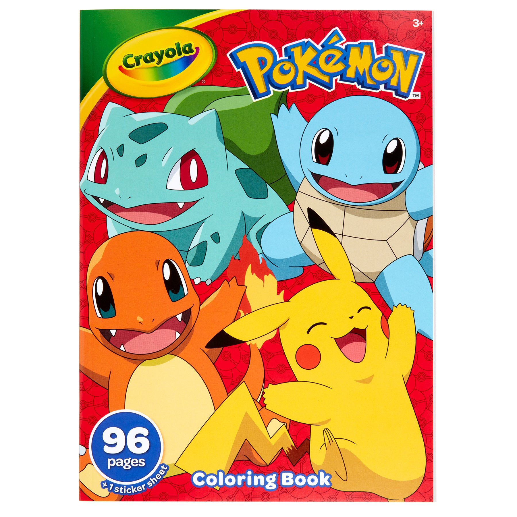 Coloring Book, Pokemon, 96 Pages, Pack of 8