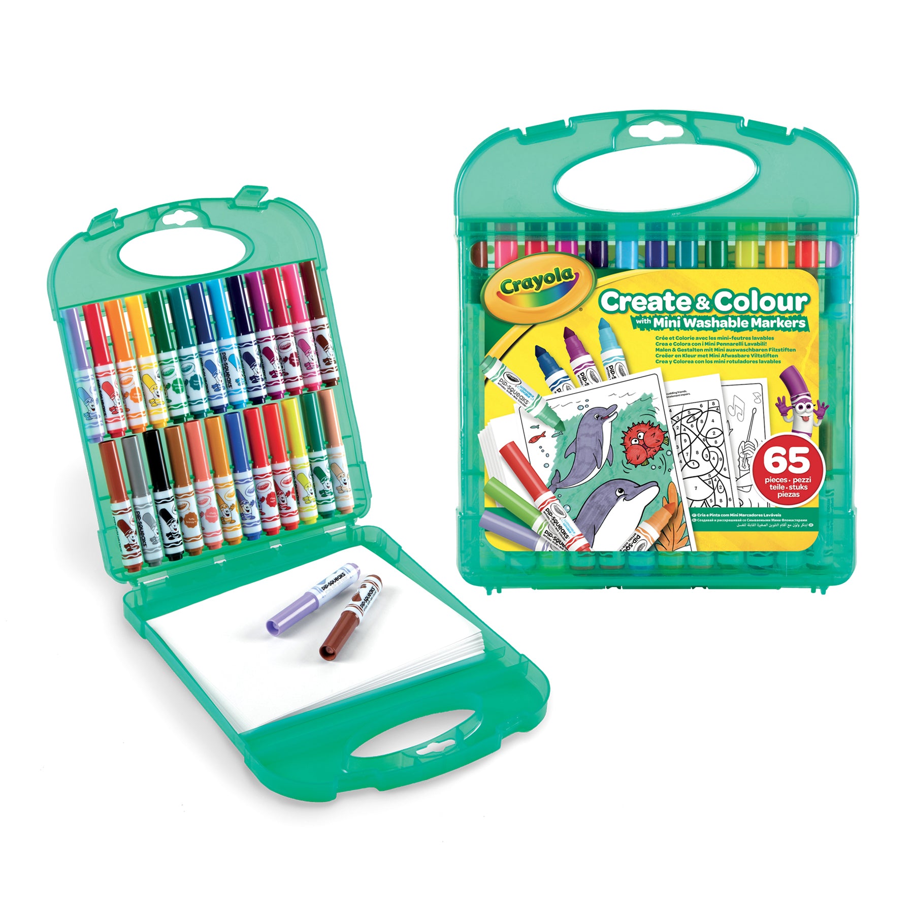 Pip-Squeaks® Washable Markers & Paper Set