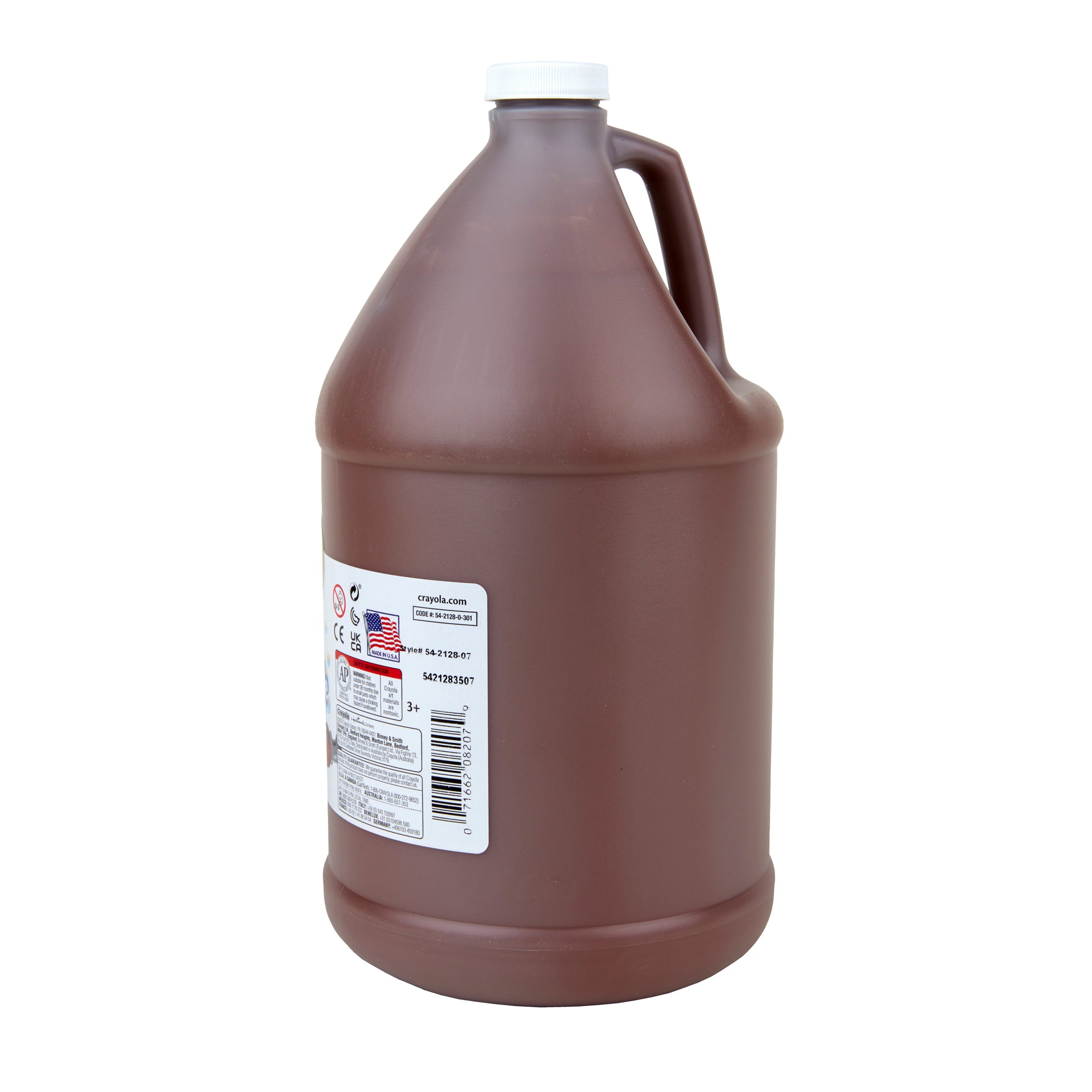 Washable Paint, Brown, Gallon