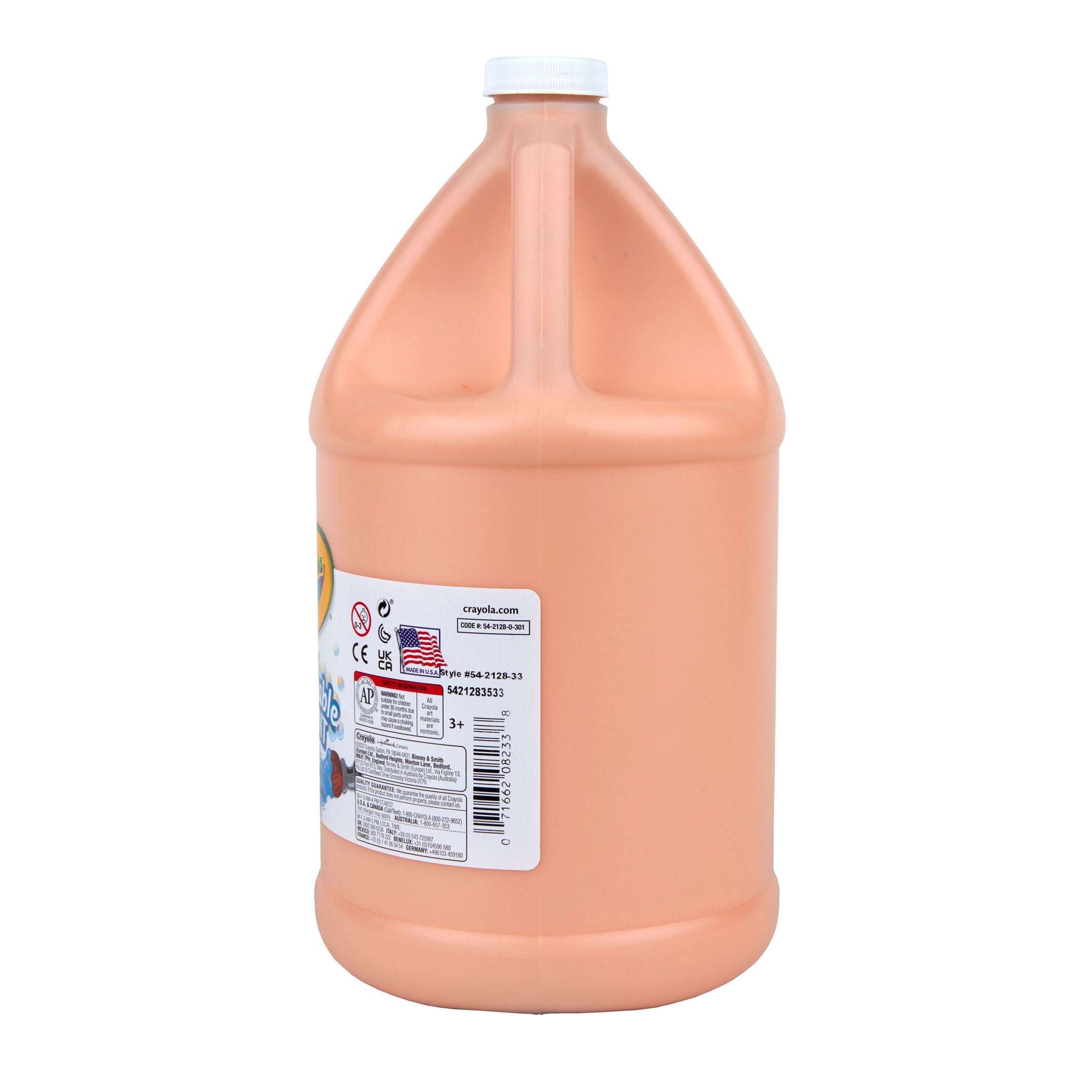 Washable Paint, Peach, Gallon