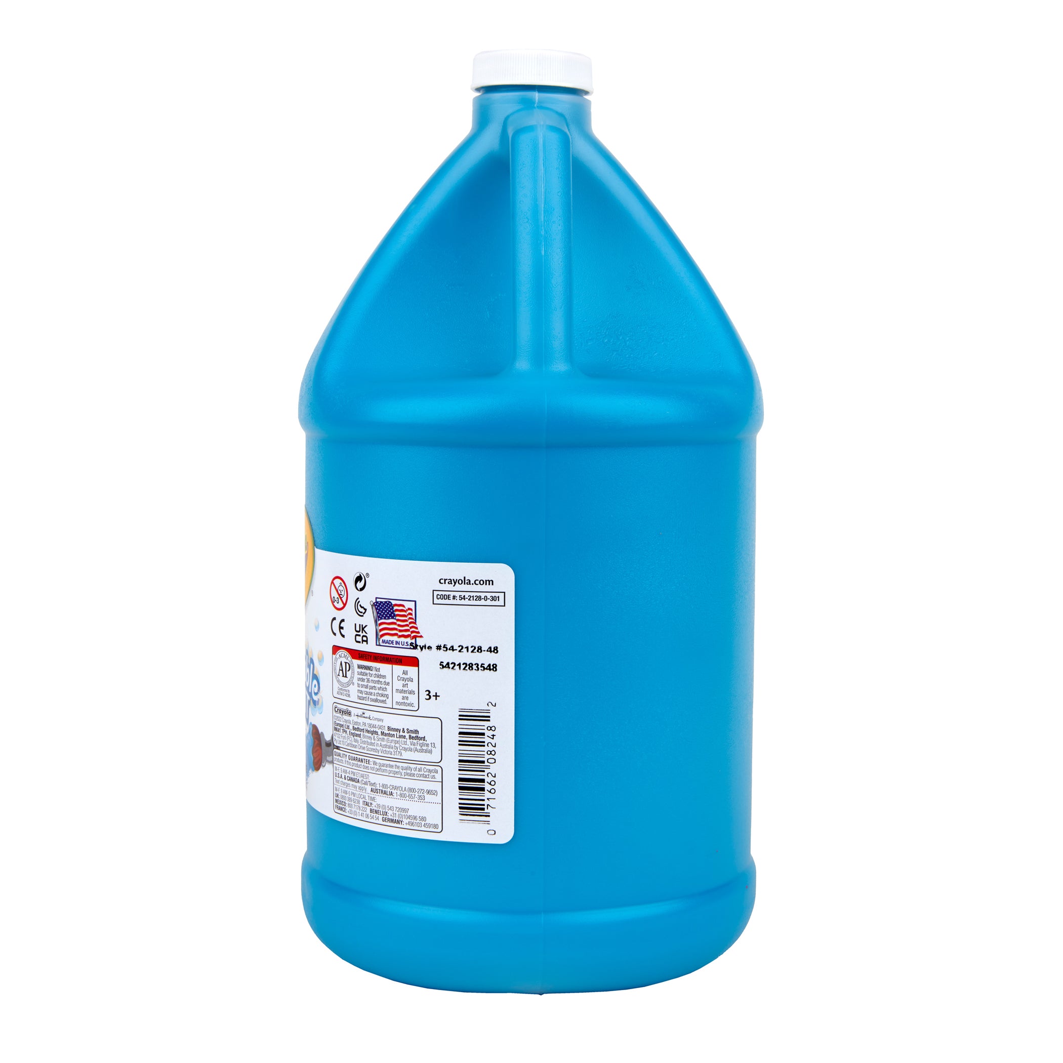 Washable Paint, Turquoise, Gallon