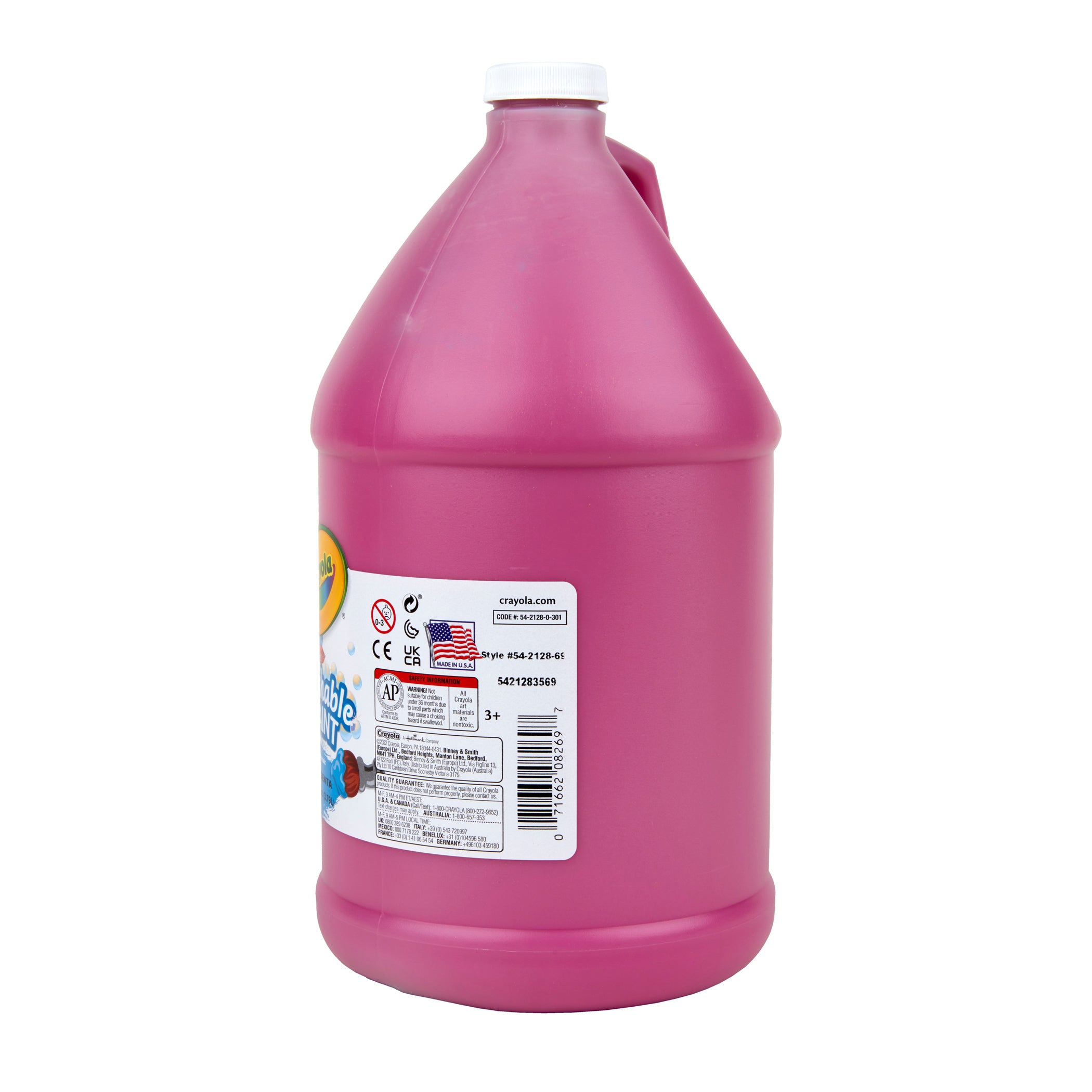 Washable Paint, Magenta, Gallon