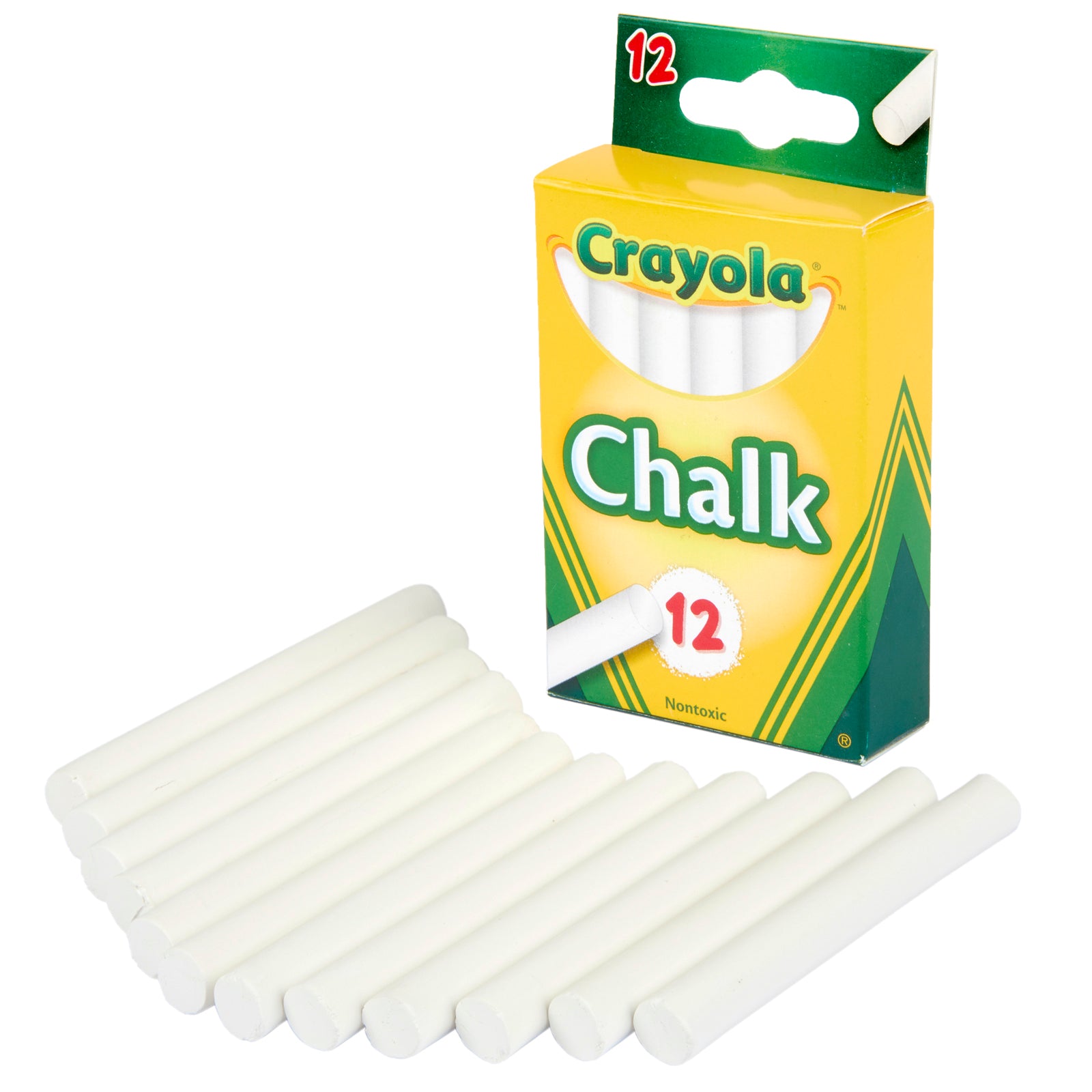 White Chalk Sticks, 12 Sticks Per Box, 36 Boxes