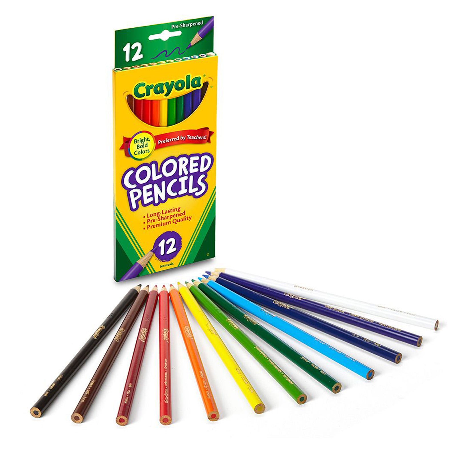 Colored Pencils, 12 Per Box, 6 Boxes