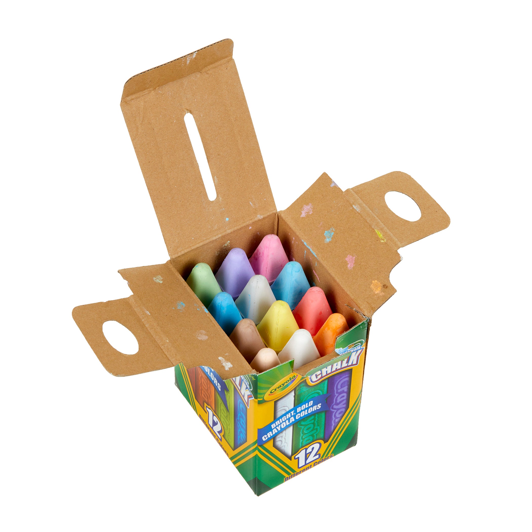 Washable Sidewalk Chalk, 12 Per Box, 8 Boxes