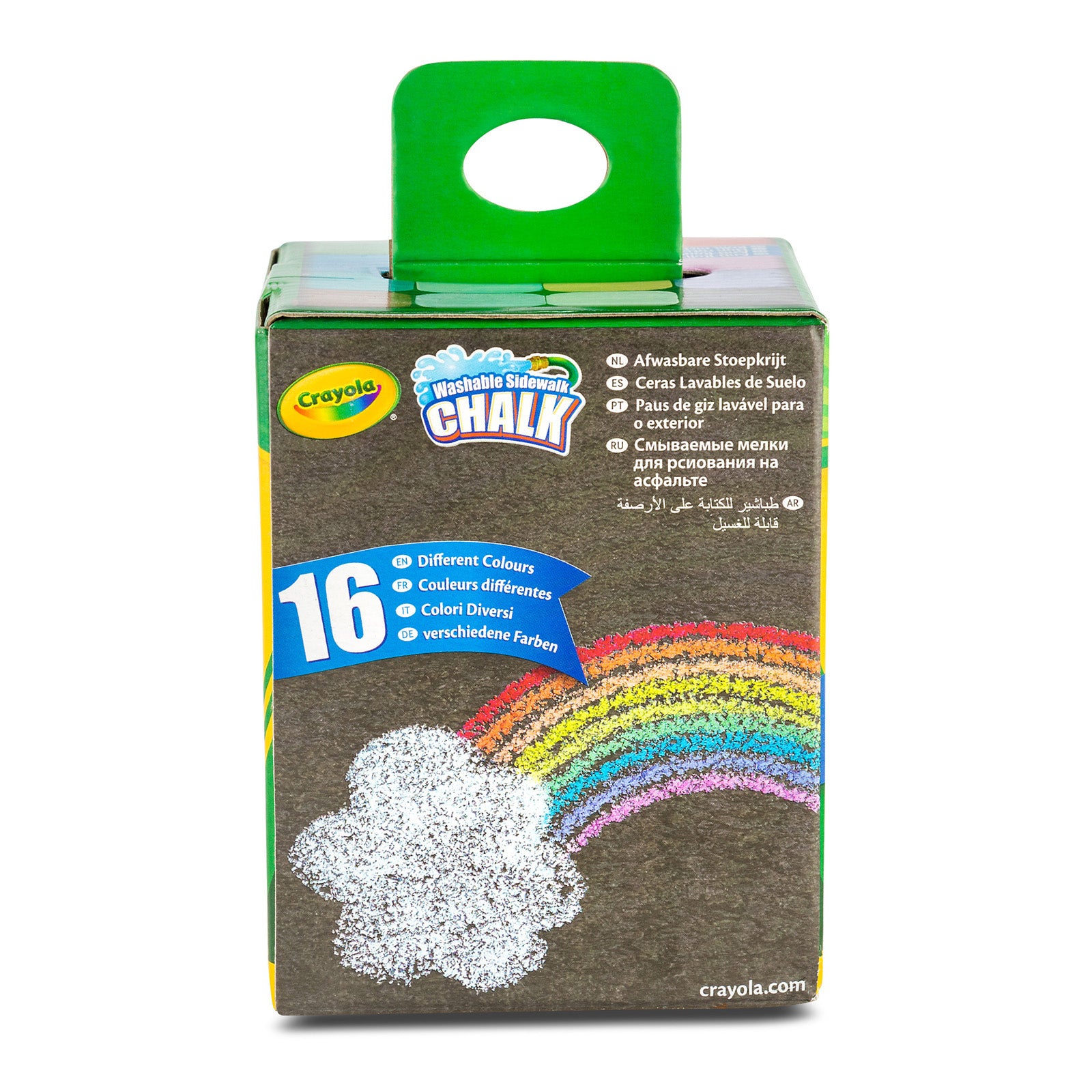 Washable Sidewalk Chalk, 16 Per Pack, 6 Packs