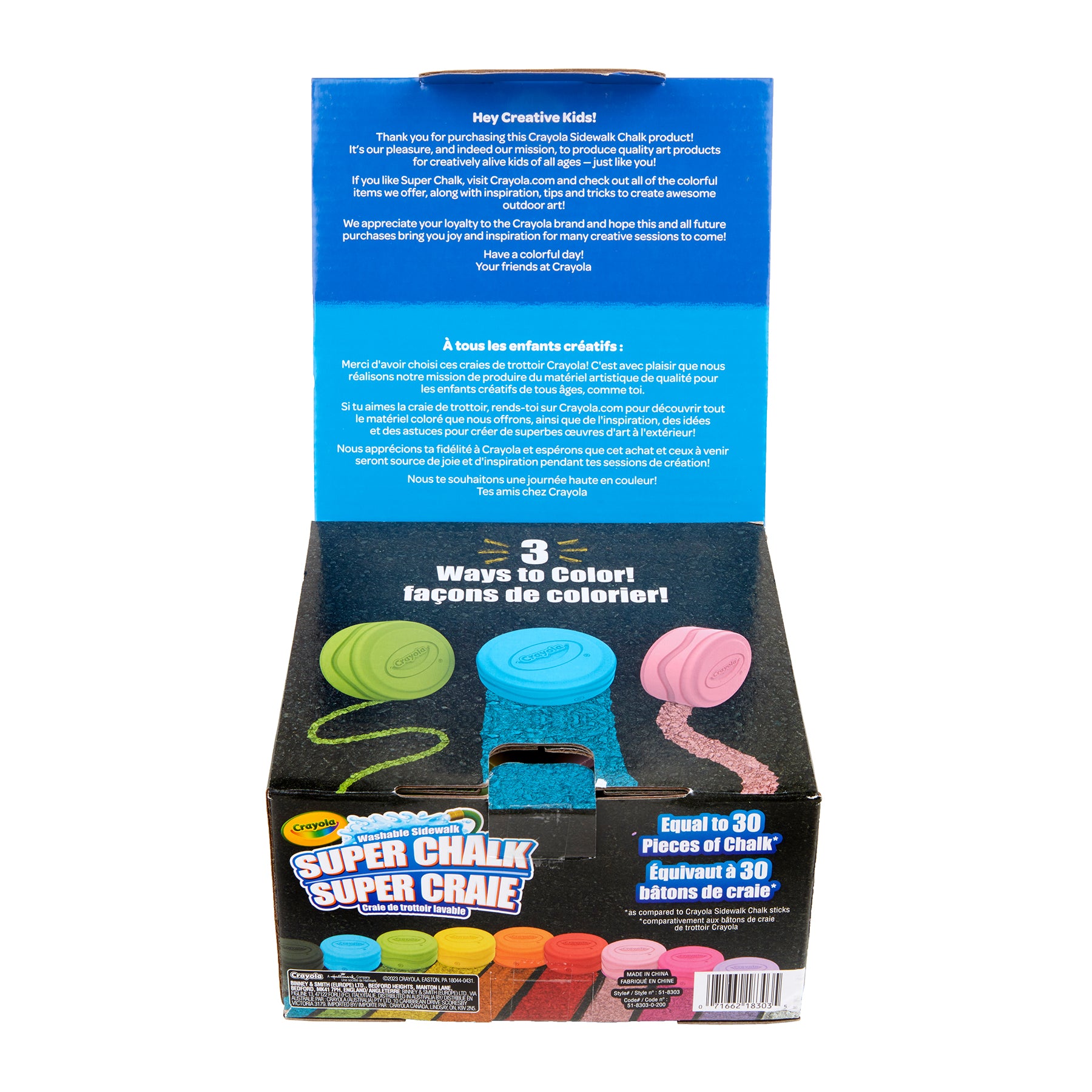 Super Chalk, 10 Count