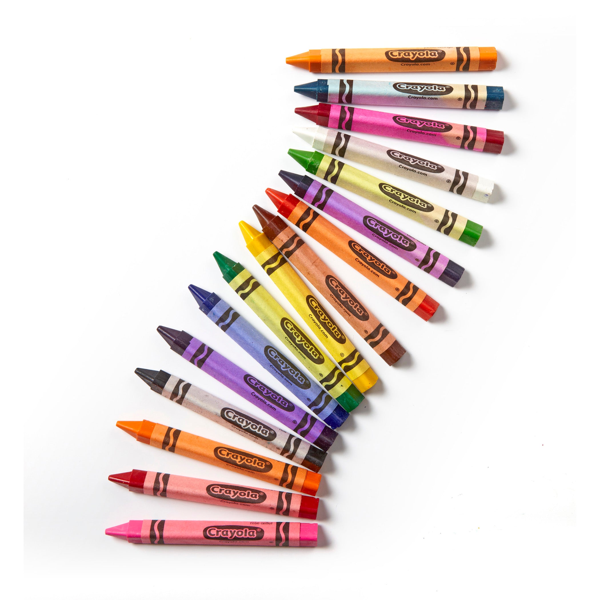 Triangular Crayon Classpack®, 16 Colors, 256 Count