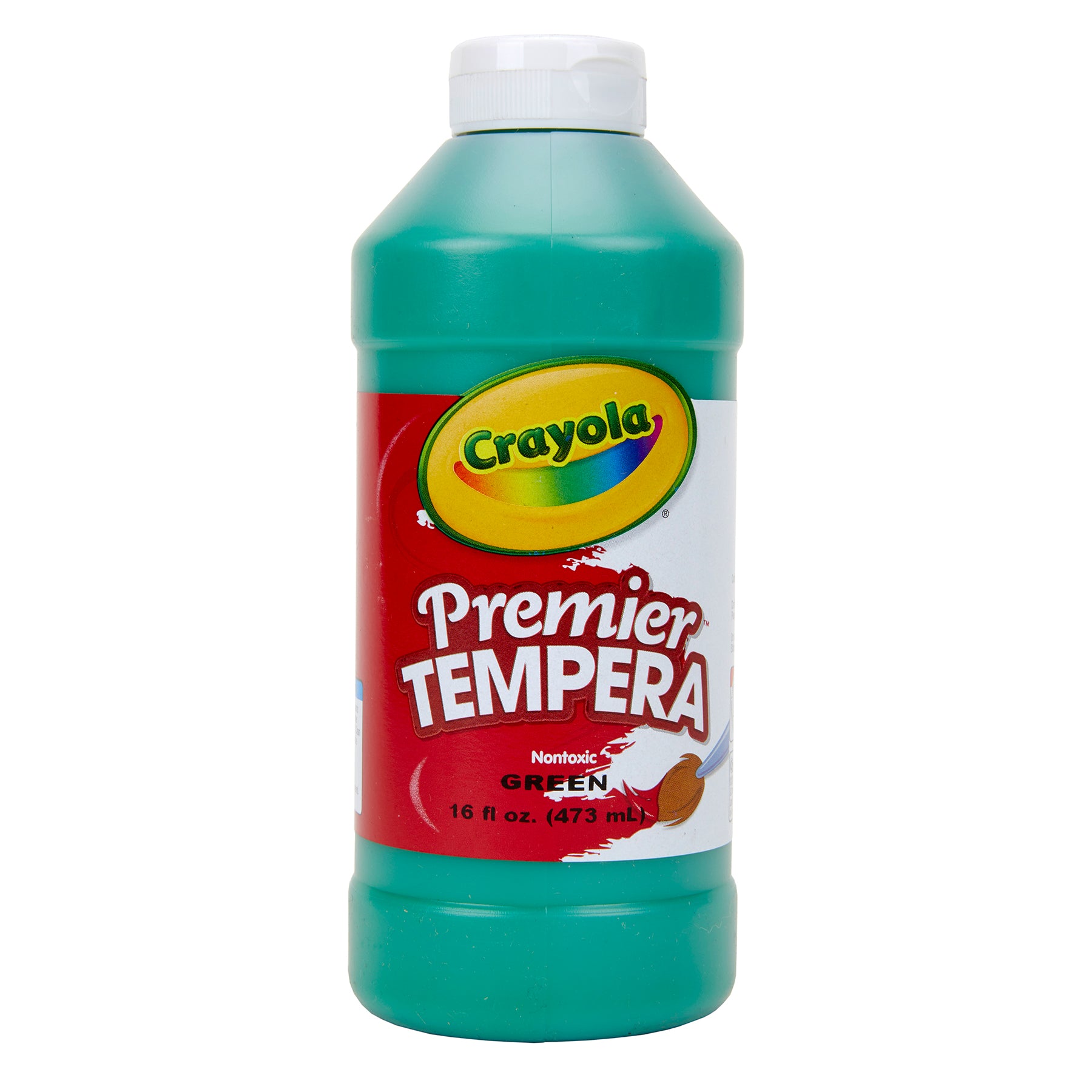 Premier Tempera Paint, 16 oz, Green, Pack of 3