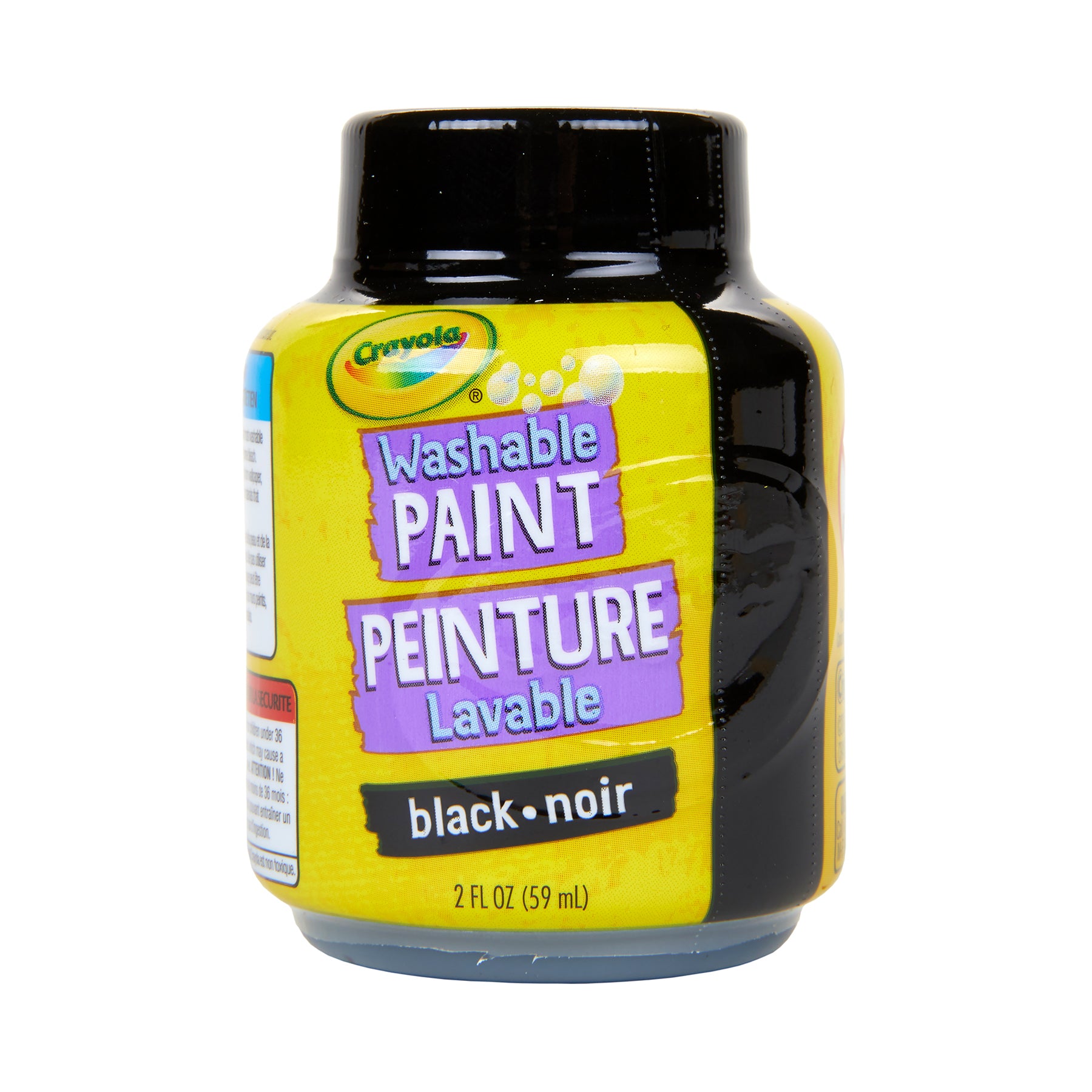 Washable Paint, 2oz, Black, Pack of 12