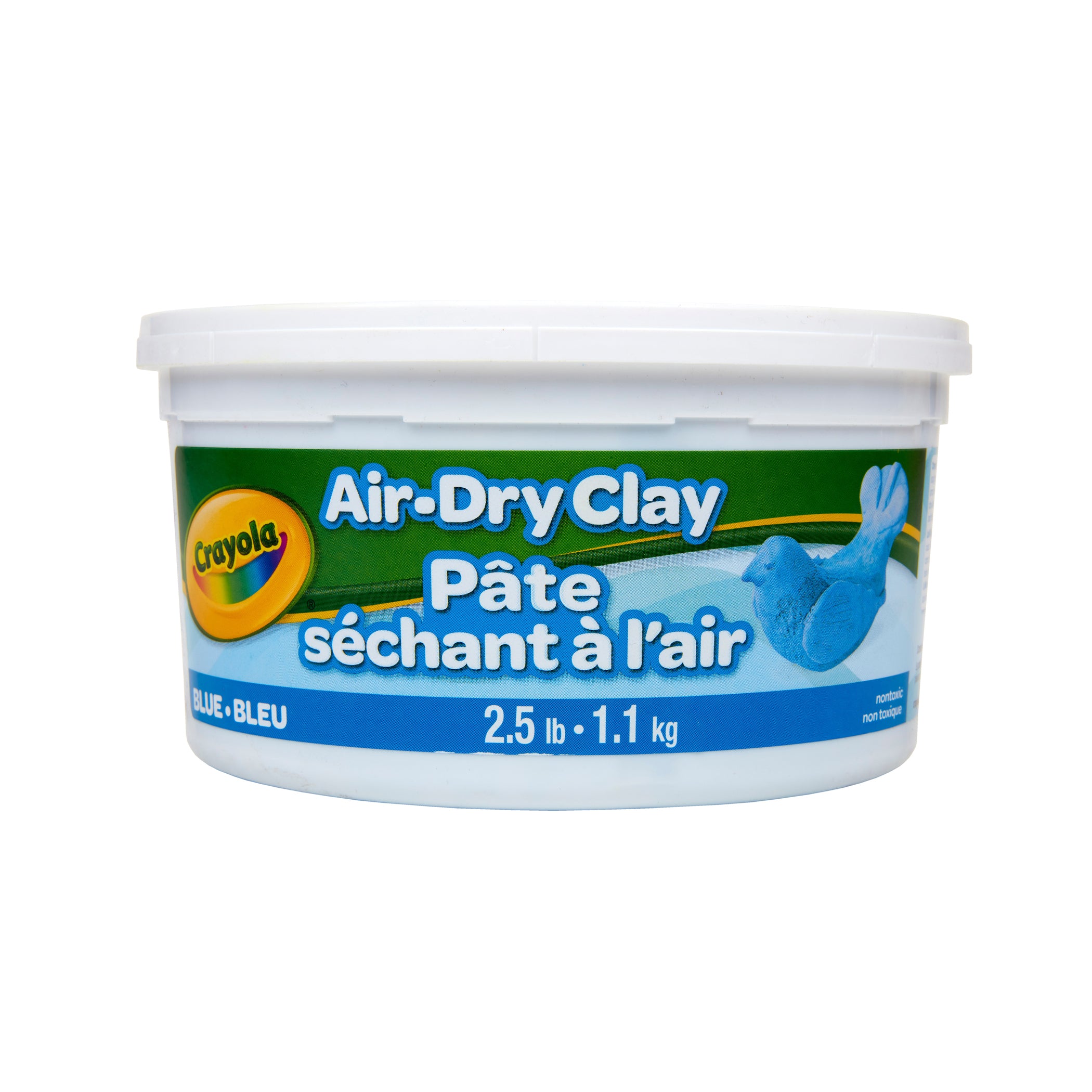 Air Dry Clay, 2.5lb Tub, Blue, Pack of 4