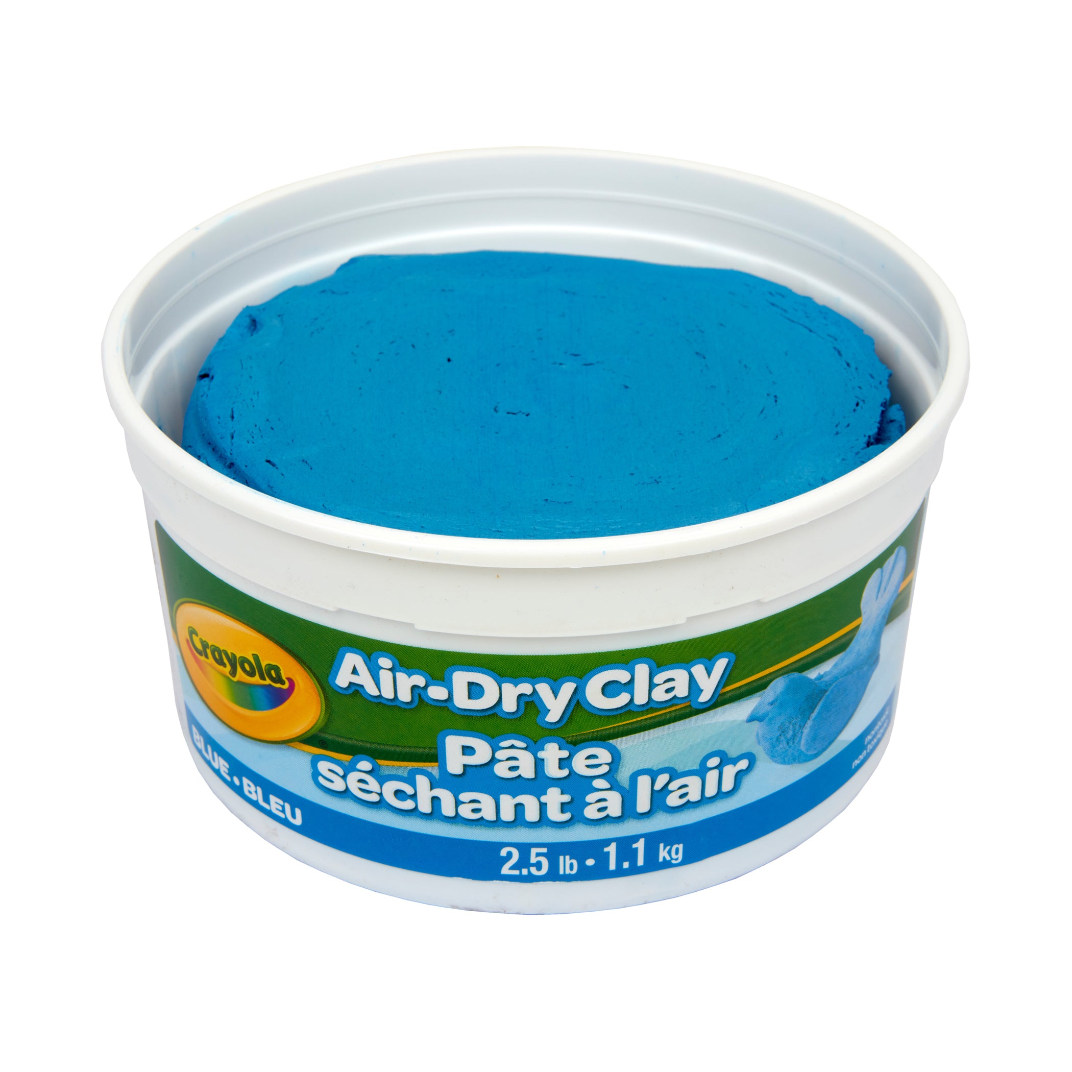 Air Dry Clay, 2.5lb Tub, Blue, Pack of 4