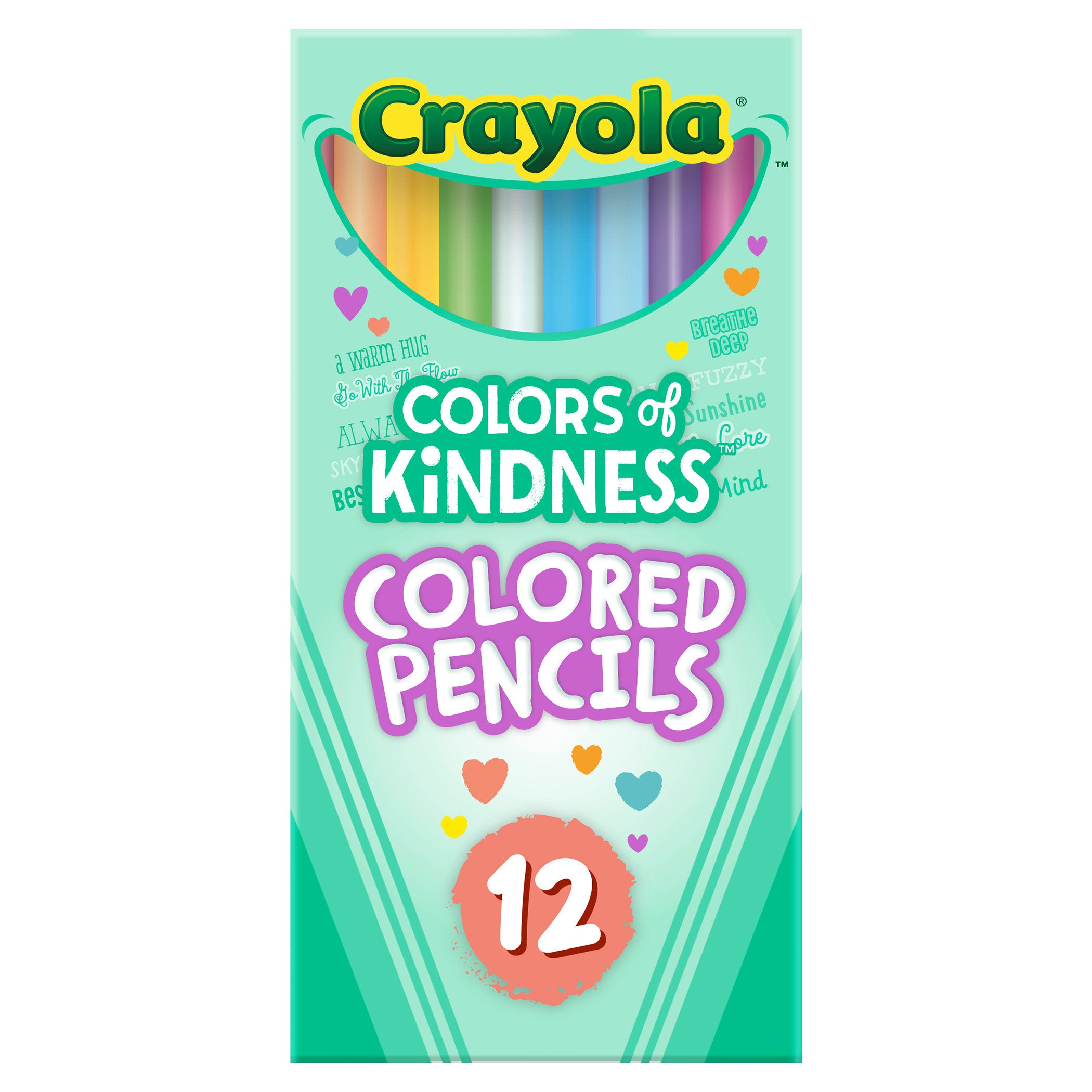 Colors of Kindness Colored Pencils, 12 Per Pack, 12 Packs