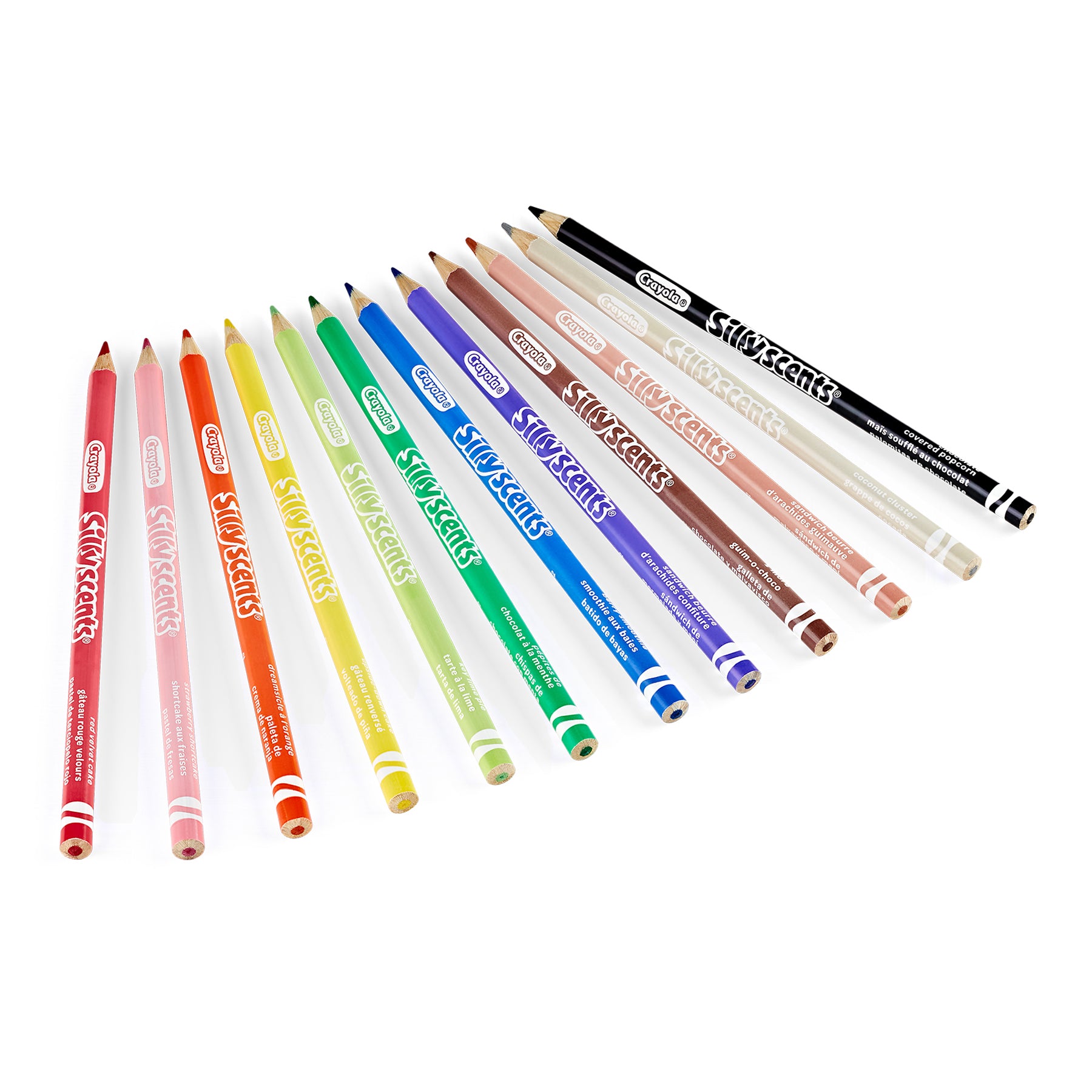 Silly Scents Smash Ups Colored Pencils, 12 Per Pack, 6 Packs