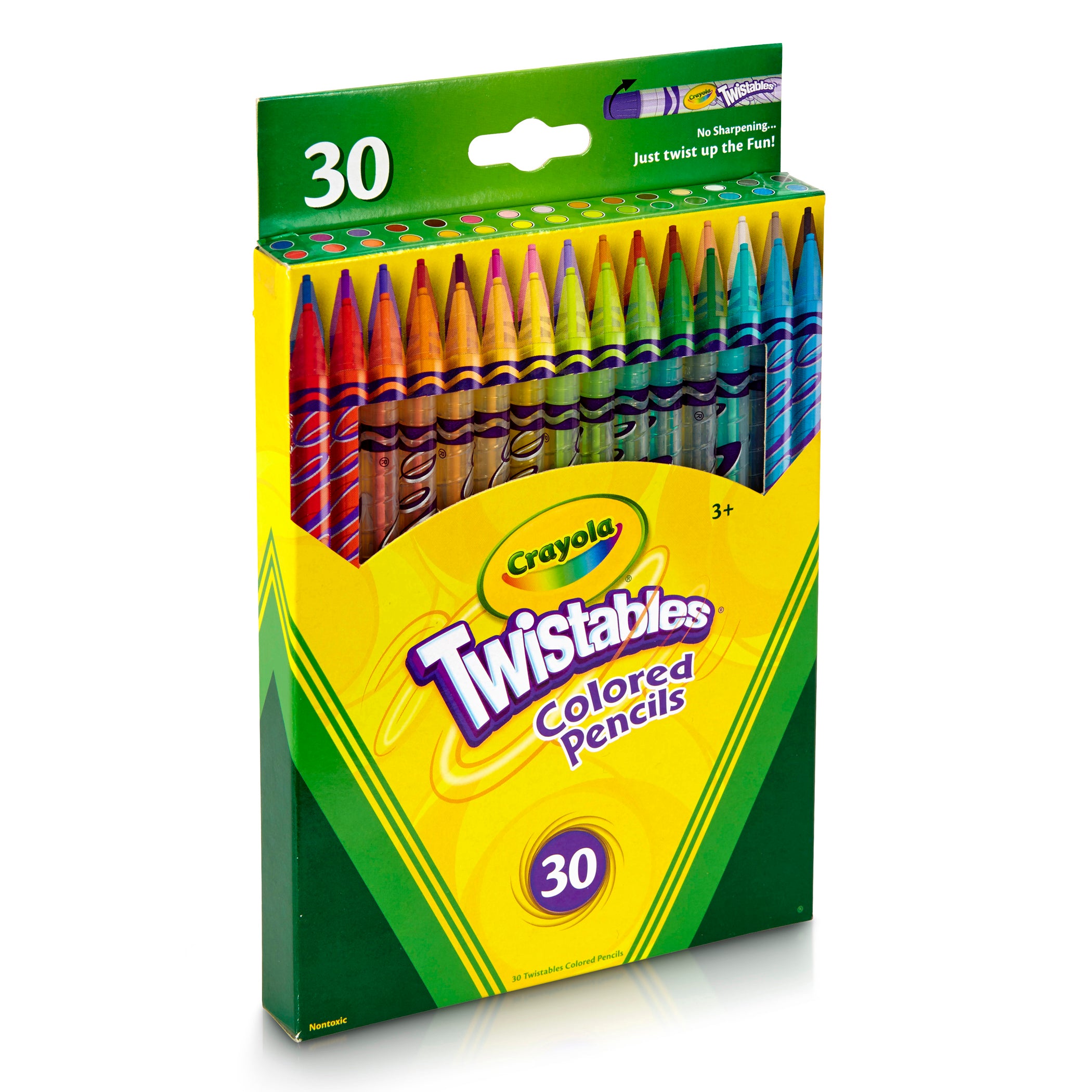 Twistables® Colored Pencils 30 Per Box, 2 Boxes