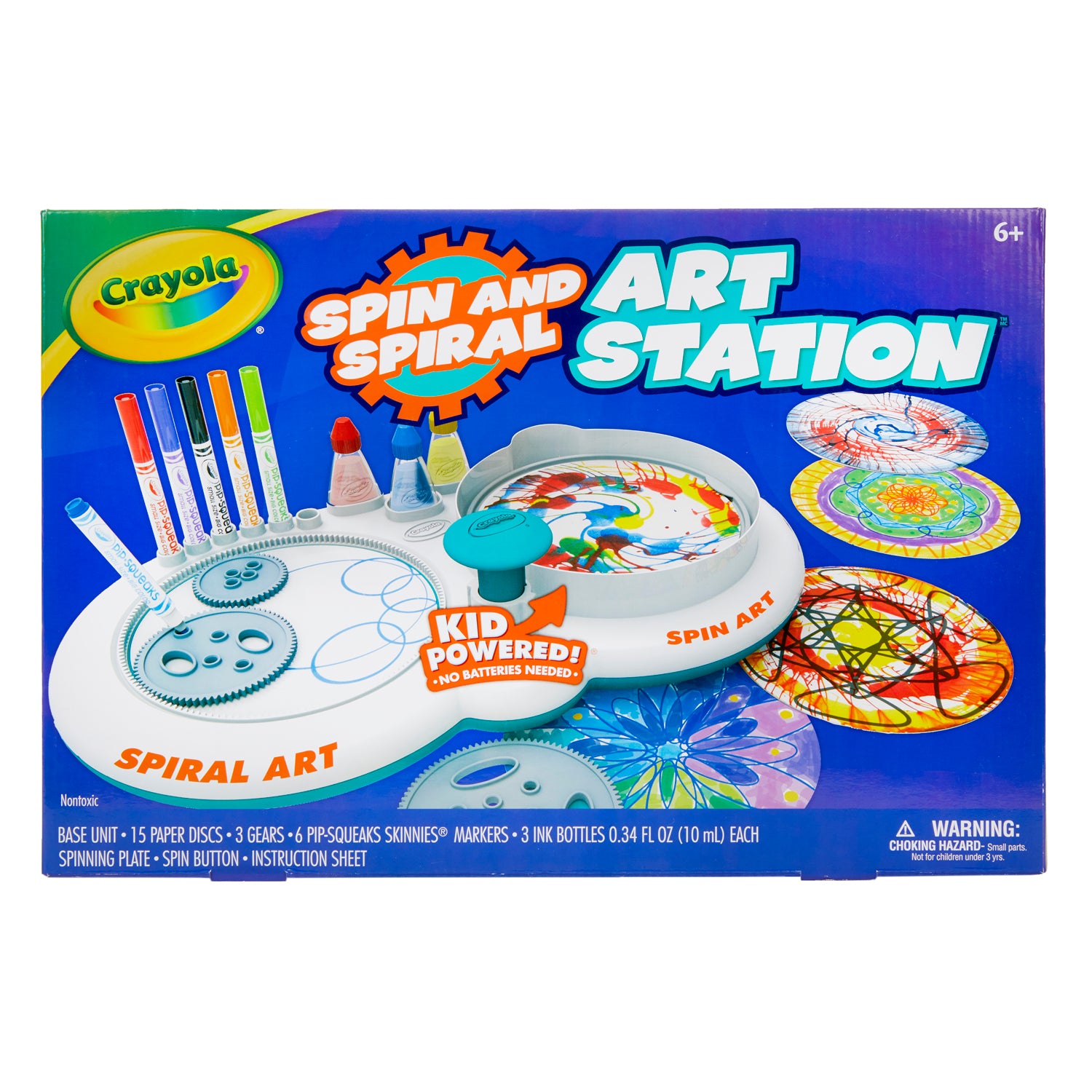 Spin & Spiral Art Station