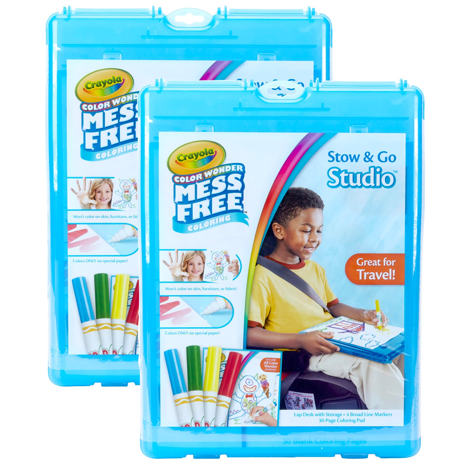 Color Wonder Mess Free Stow & Go Studio™ Travel Kit, 2 Kits