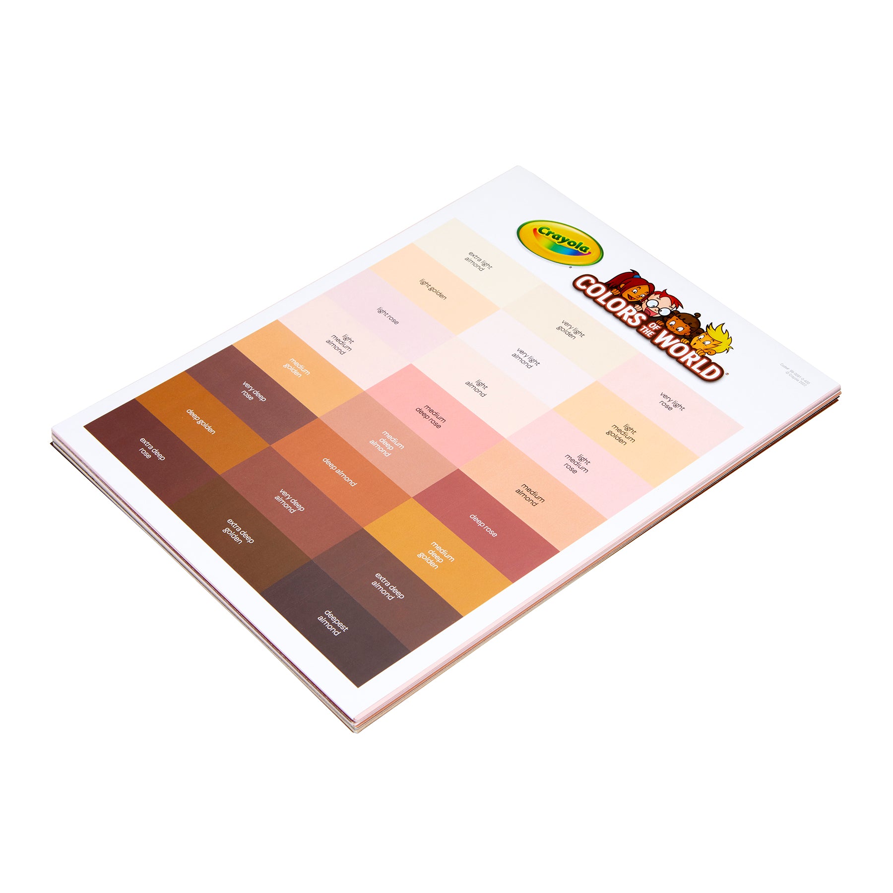 Colors of the World Premium Project Paper, 48 Sheets Per Pack, 2 Packs