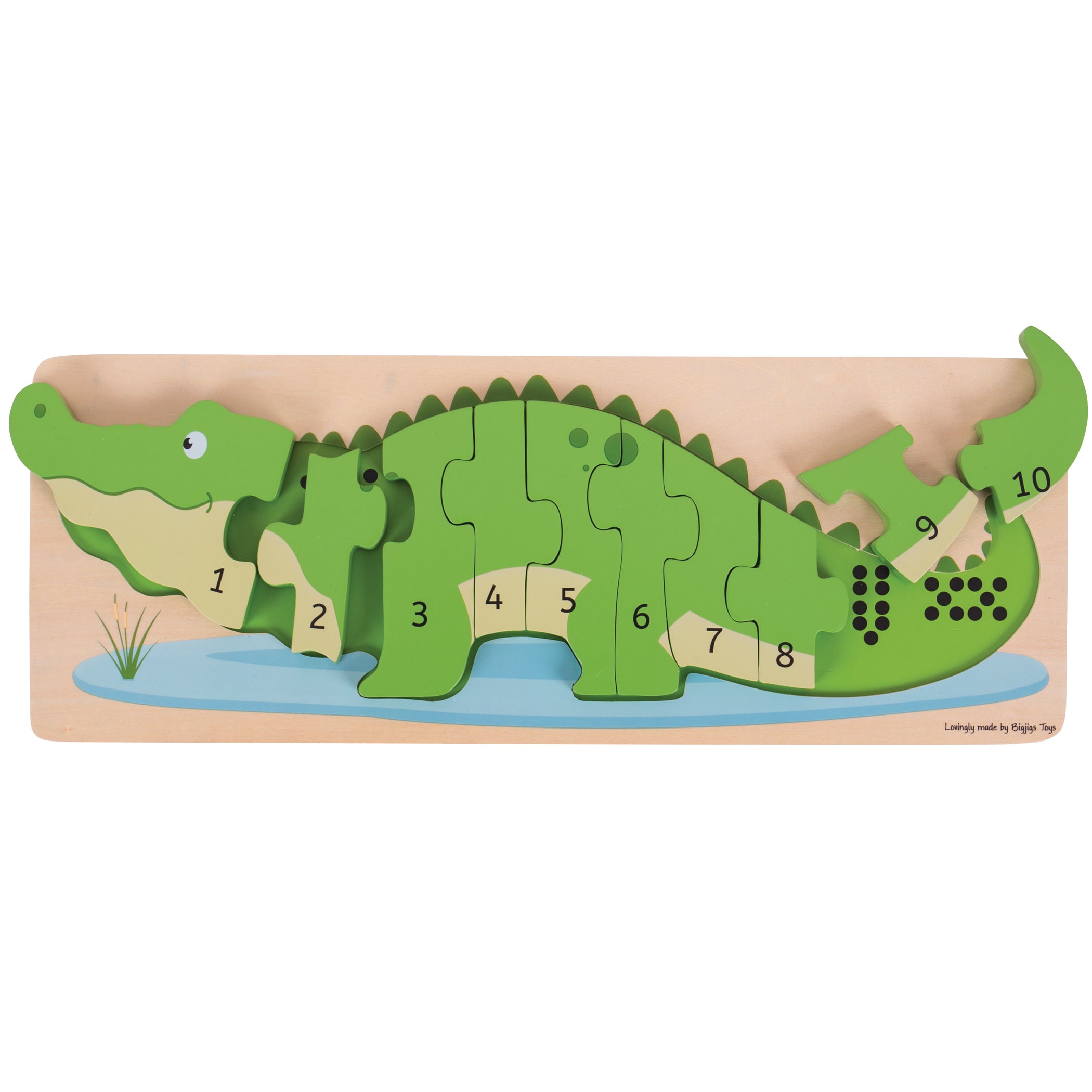 Crocodile Number Puzzle