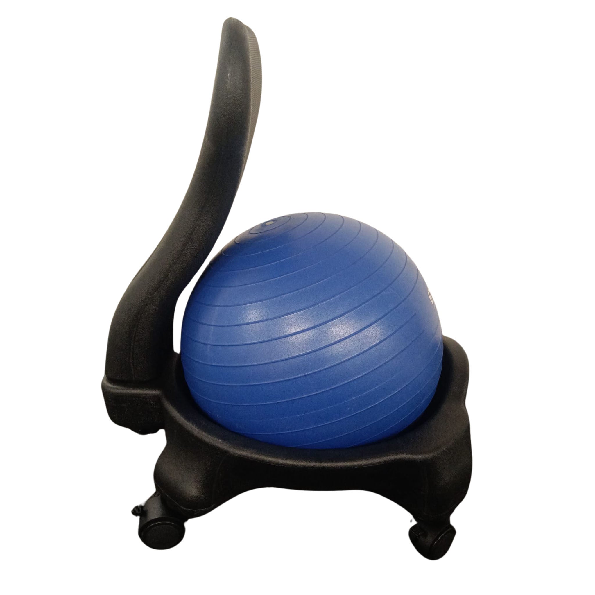 Stability Ball Chair, Child, Black/Blue