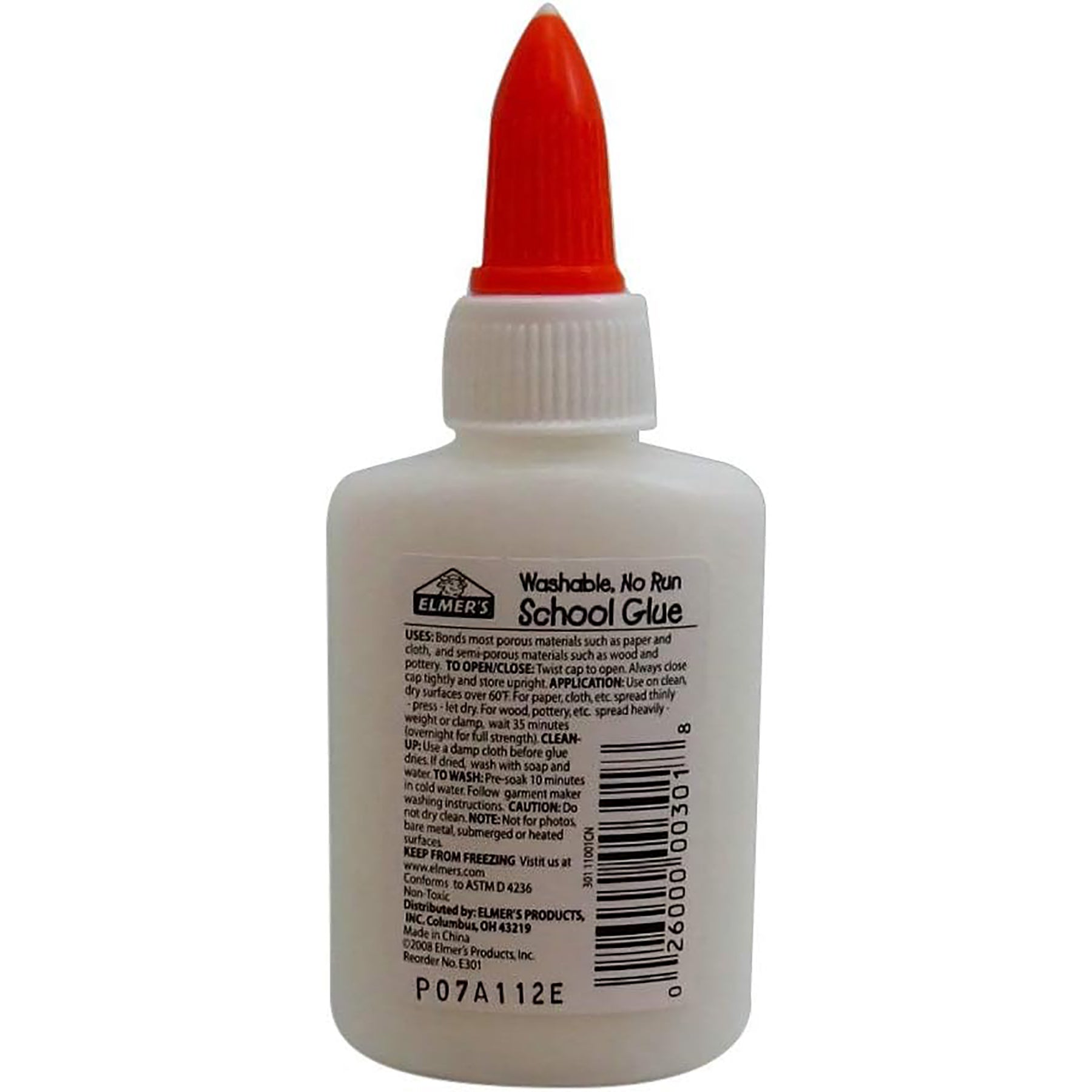 Washable School Glue, 1.25 oz. Bottle, Pack of 24