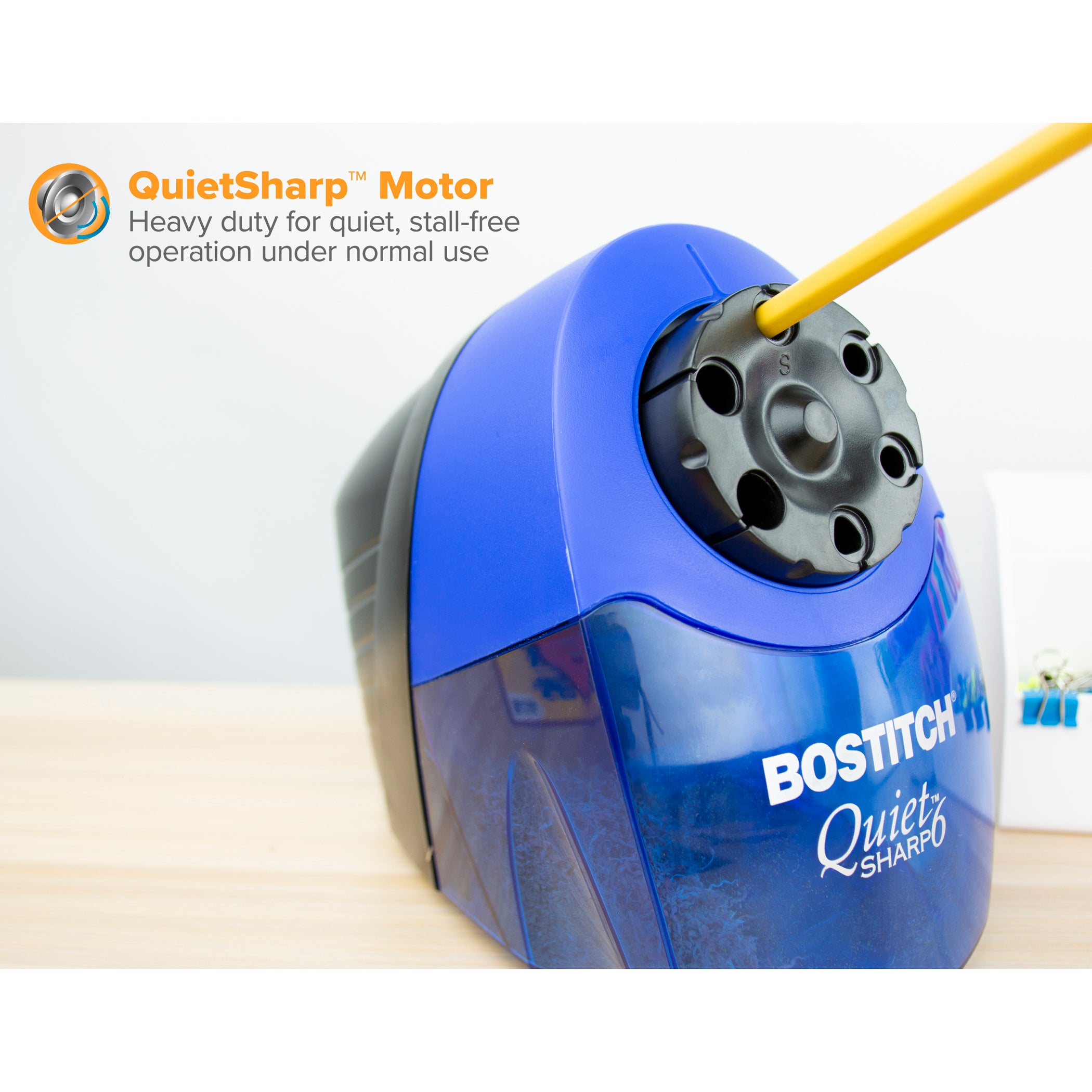 QuietSharp 6 Pencil Sharpener