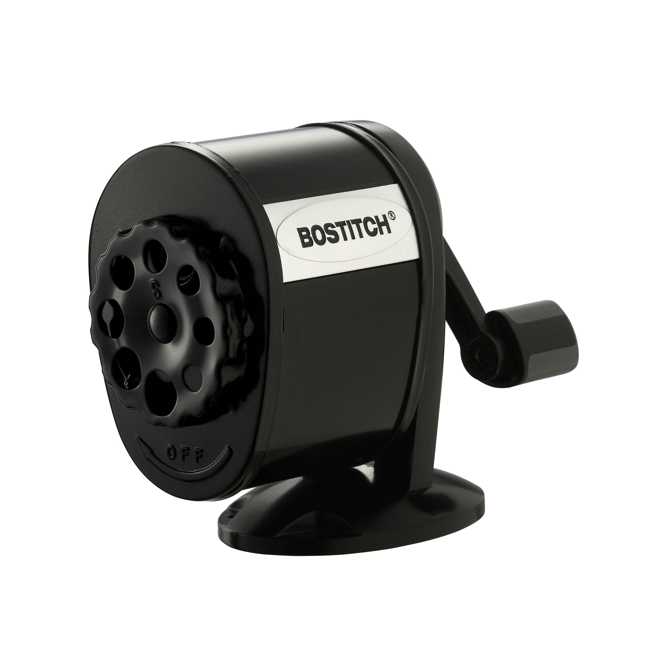 Antimicrobial Manual Pencil Sharpener, Black