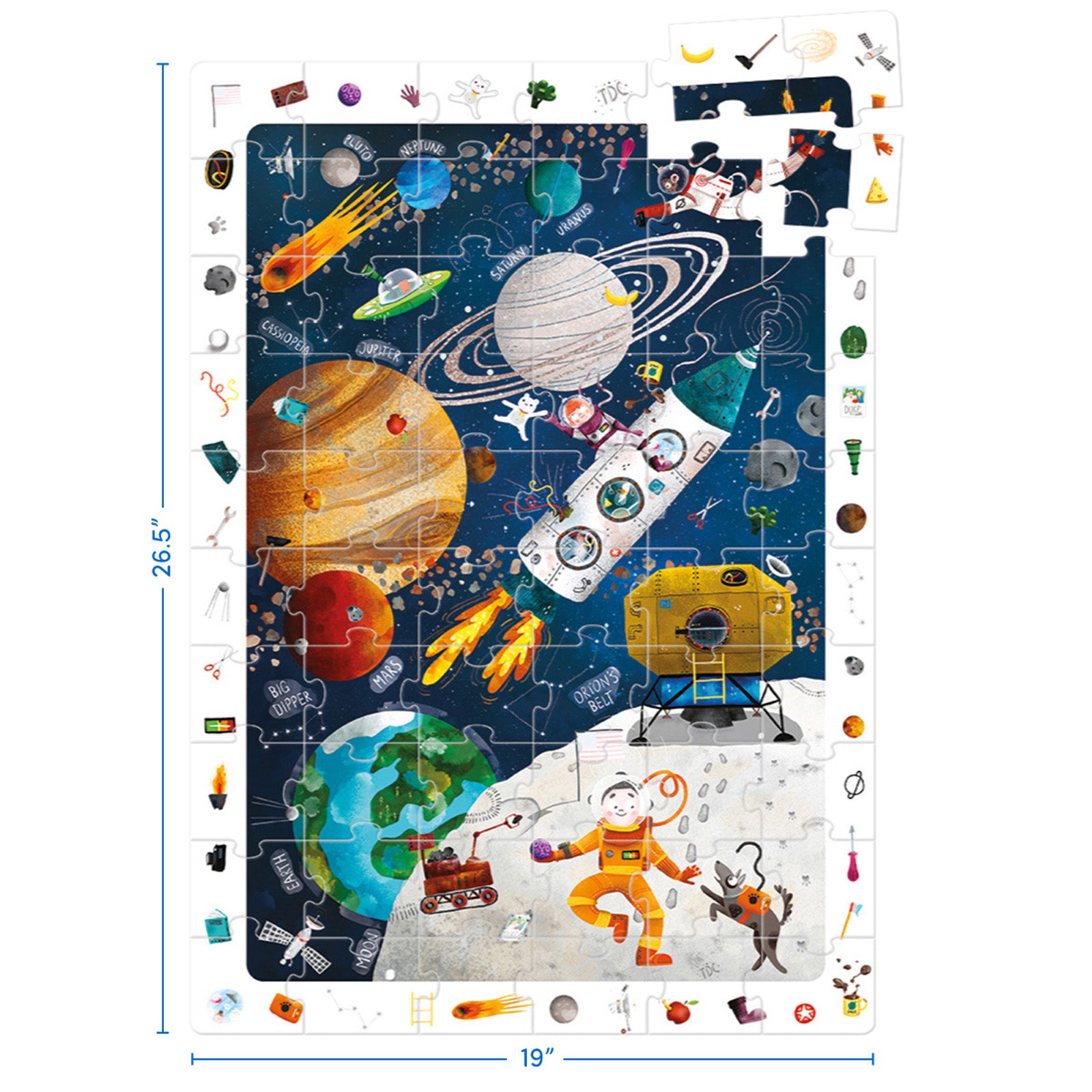 Observation Puzzle, Space
