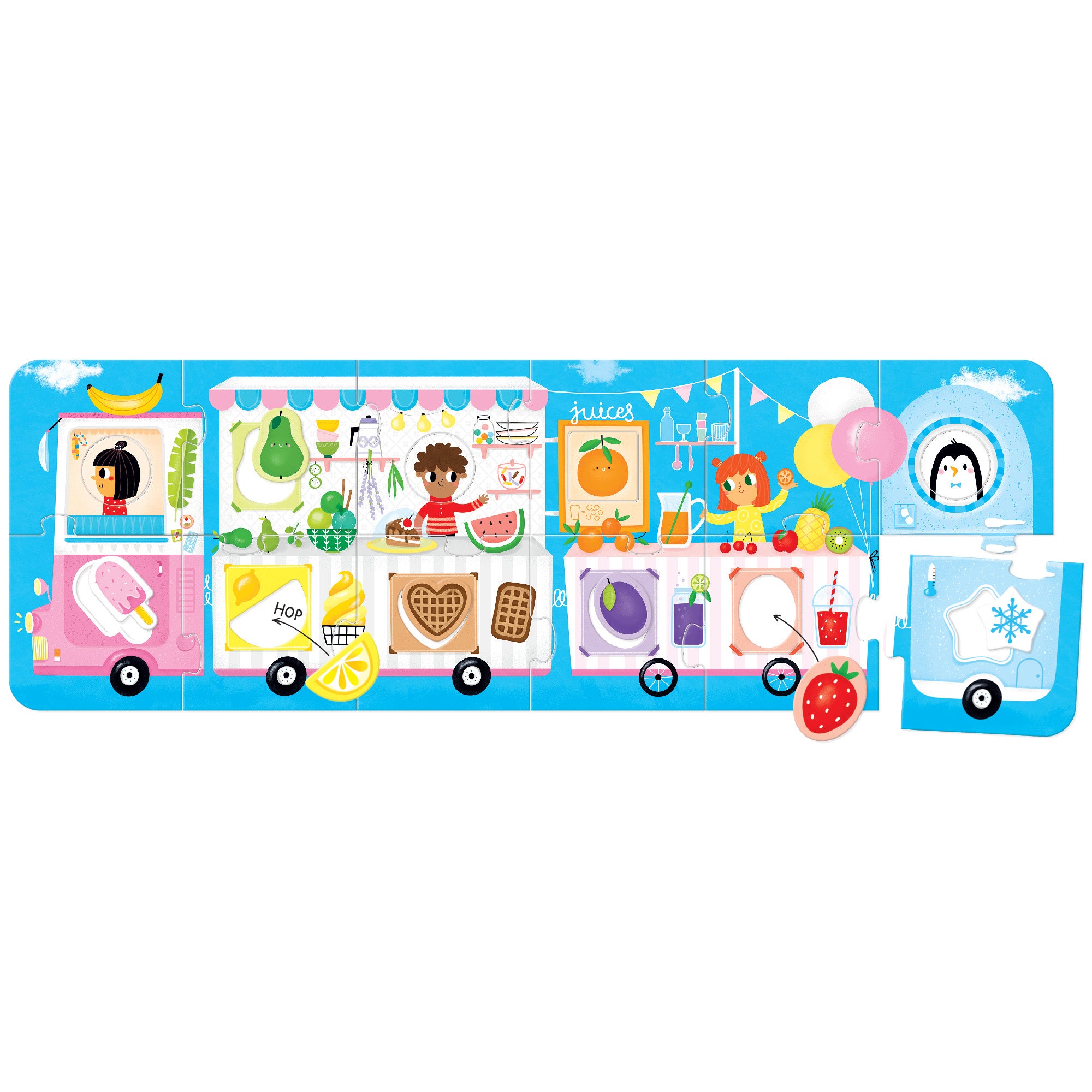 Make-a-Match Puzzle, Food Truck
