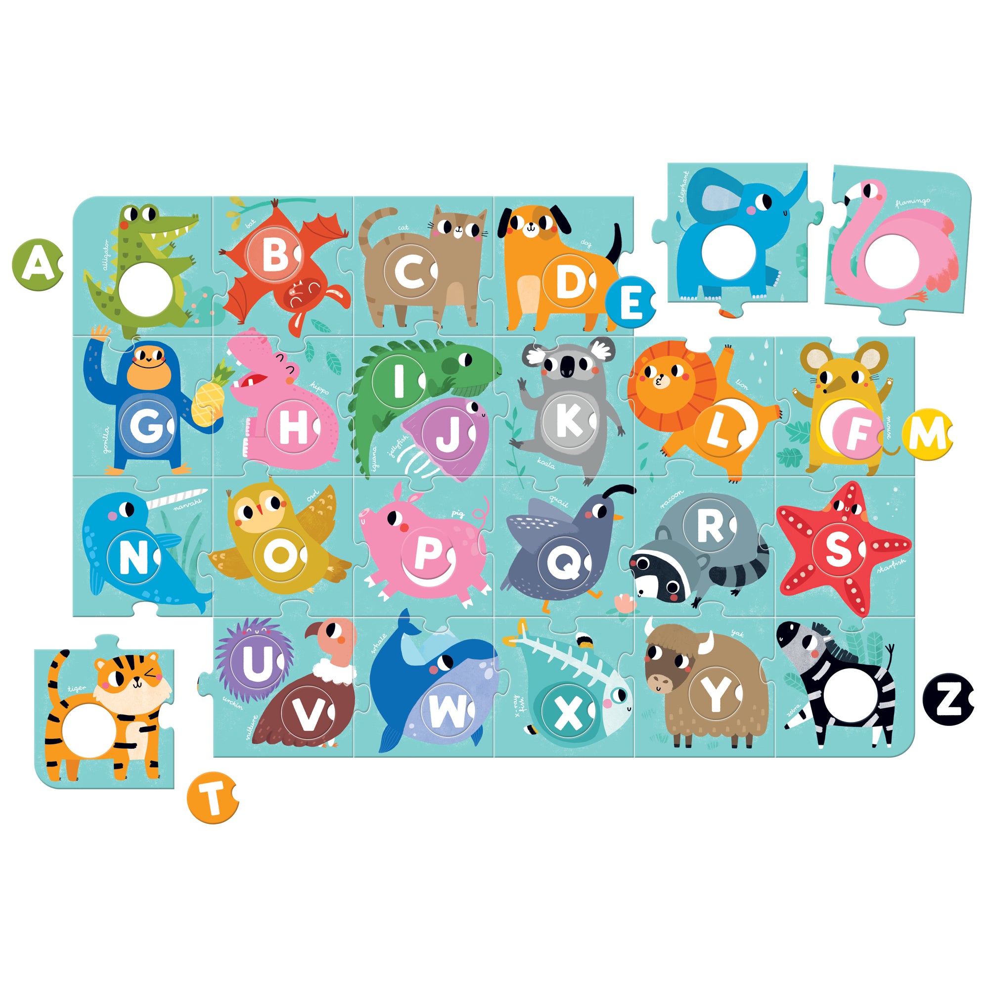 Suuuper Size Puzzle, Alphabet Match, Age 3+