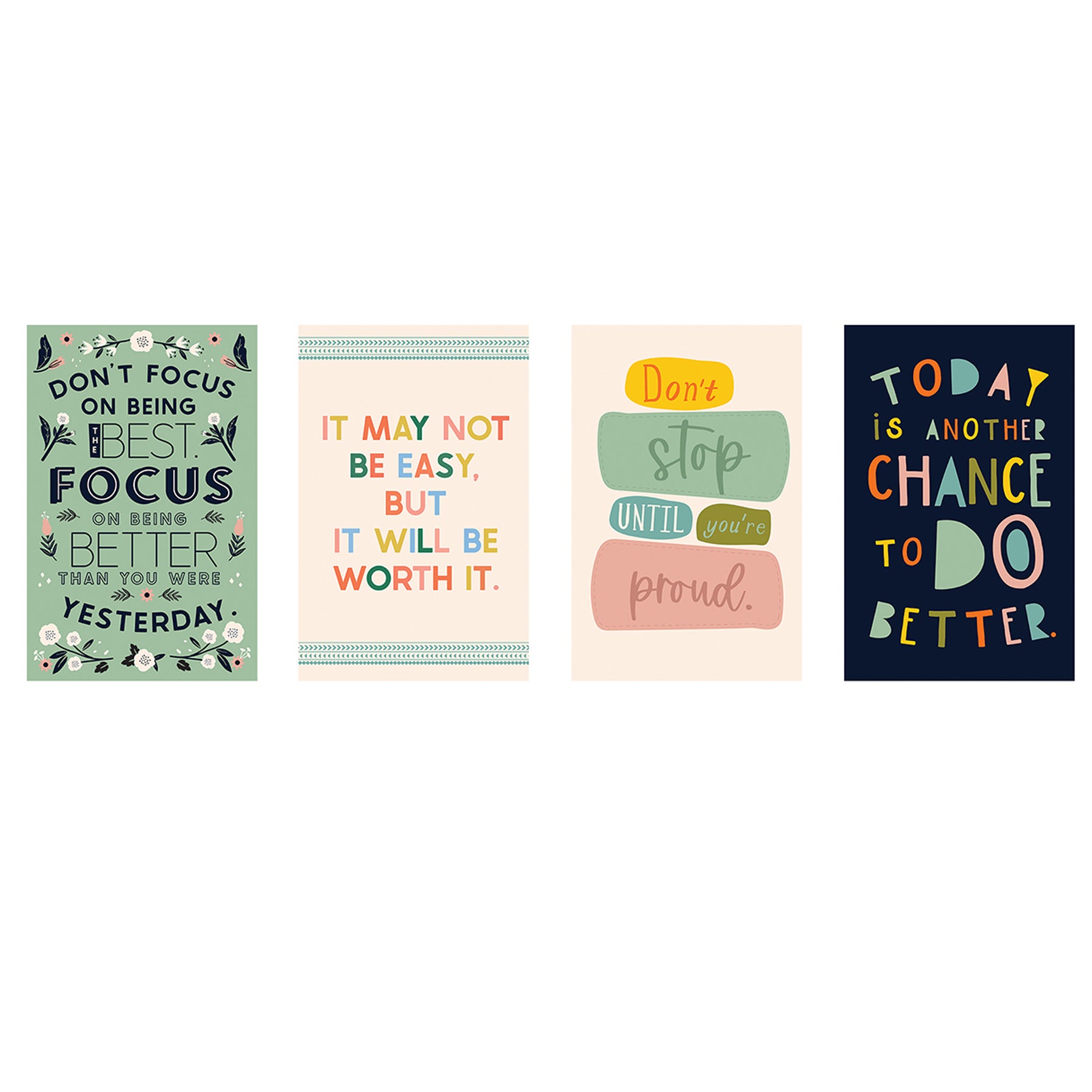 Motivational Posters Poster Set, Set of 16