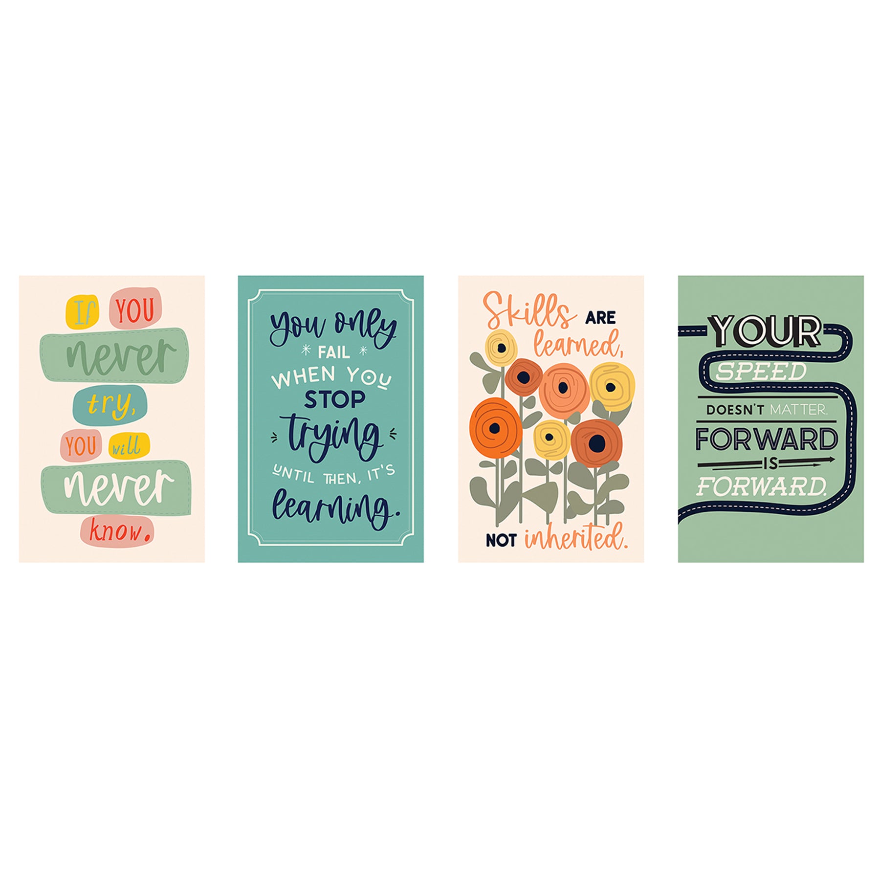 Motivational Posters Poster Set, Set of 16