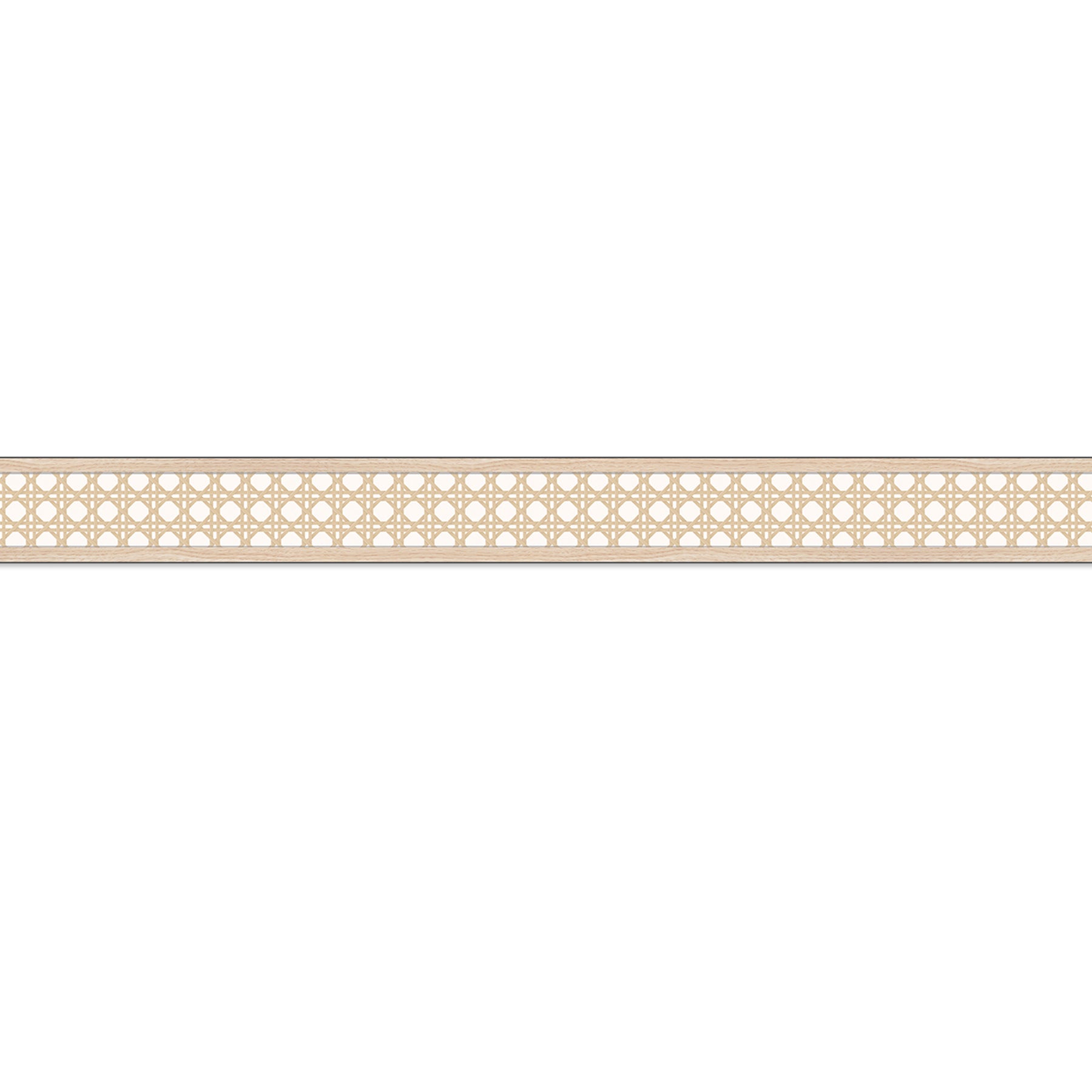 True to You Woven Cane Straight Bulletin Board Borders, 36 Feet Per Pack, 6 Packs