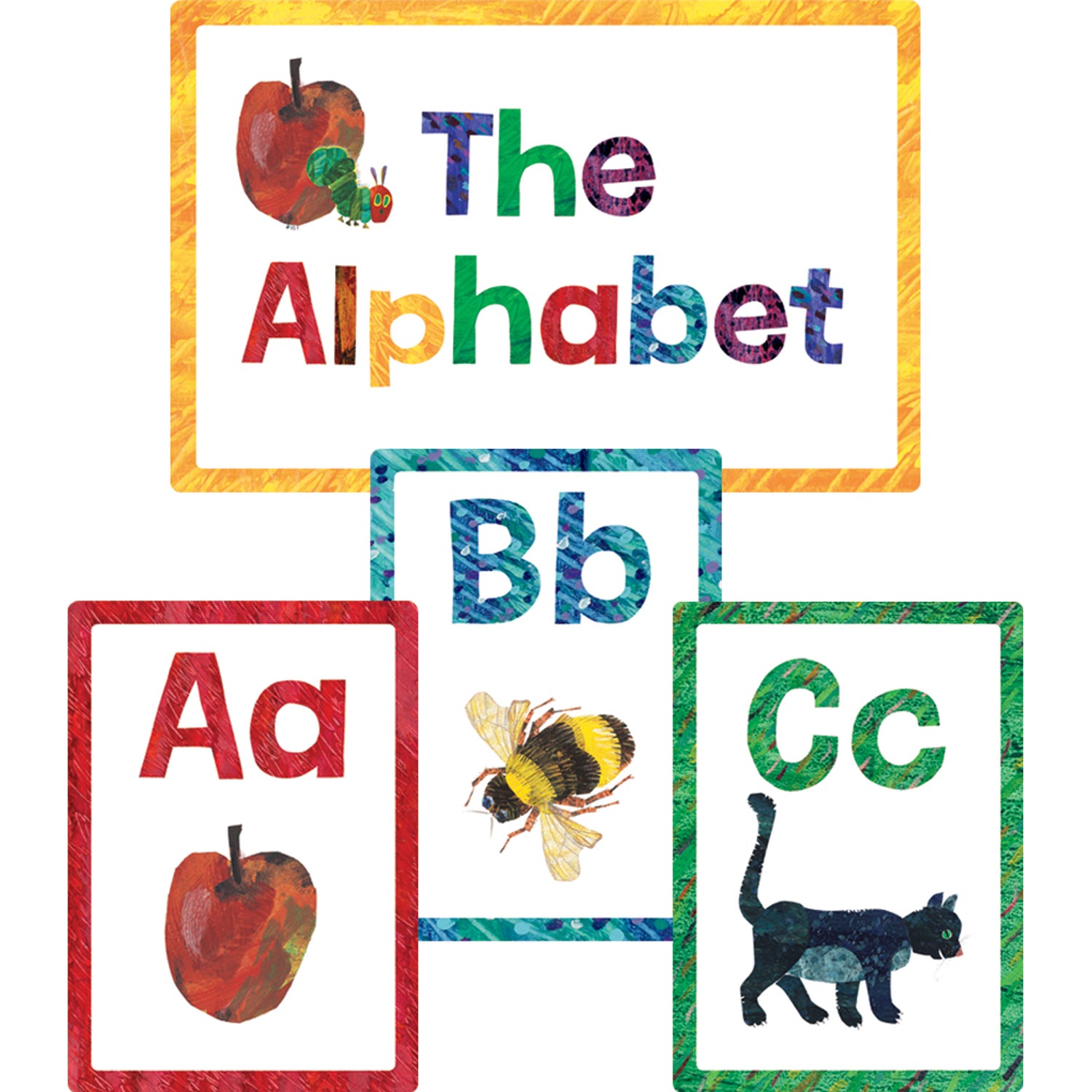 World of Eric Carle™ Alphabet Bulletin Board Set, 27 Pieces