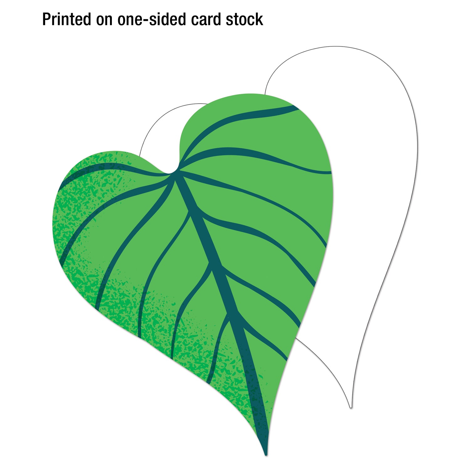 One World Tropical Leaves Cut-Outs, 36 Per Pack, 3 Packs