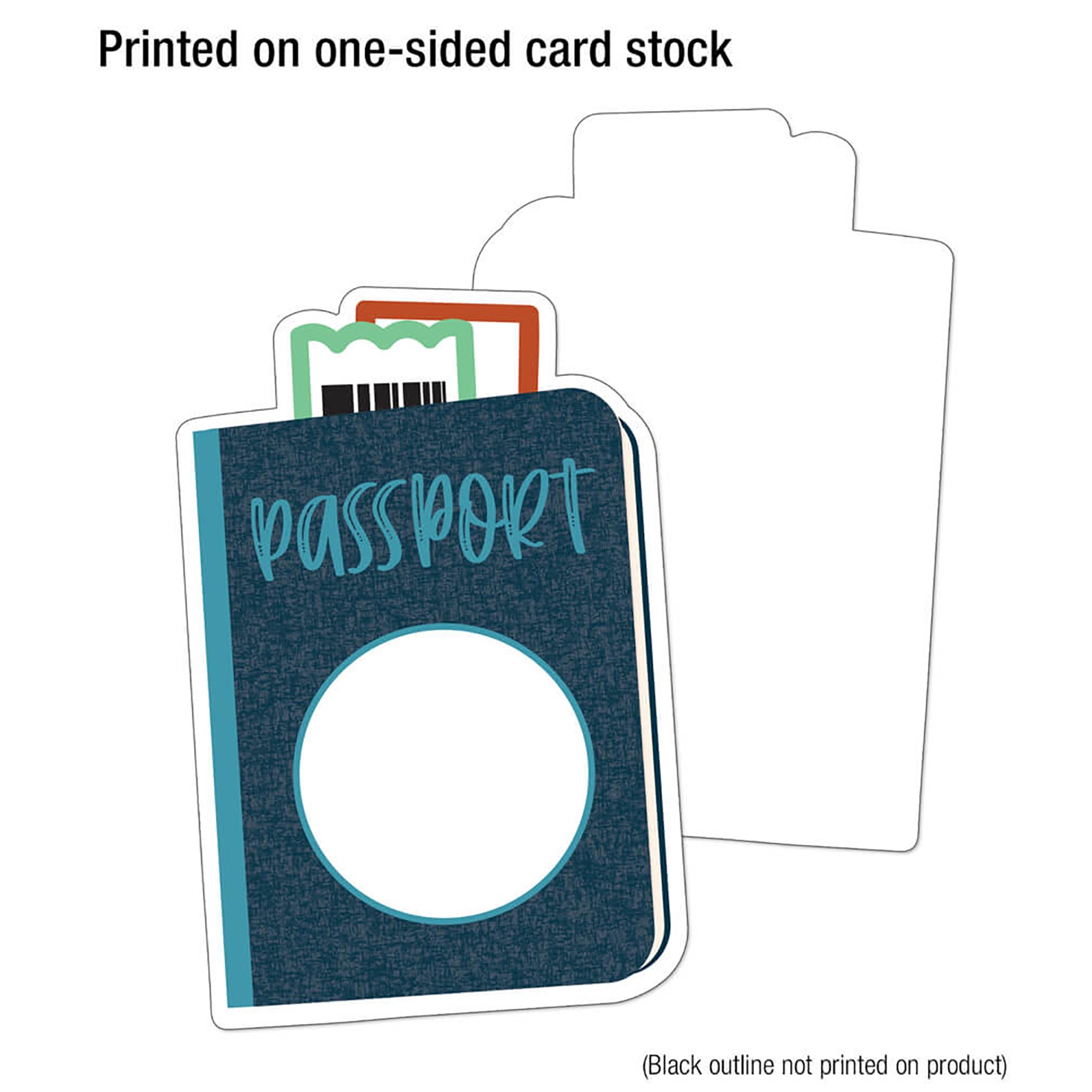 Let's Explore Passports Cut-Outs, 36 Per Pack, 3 Packs