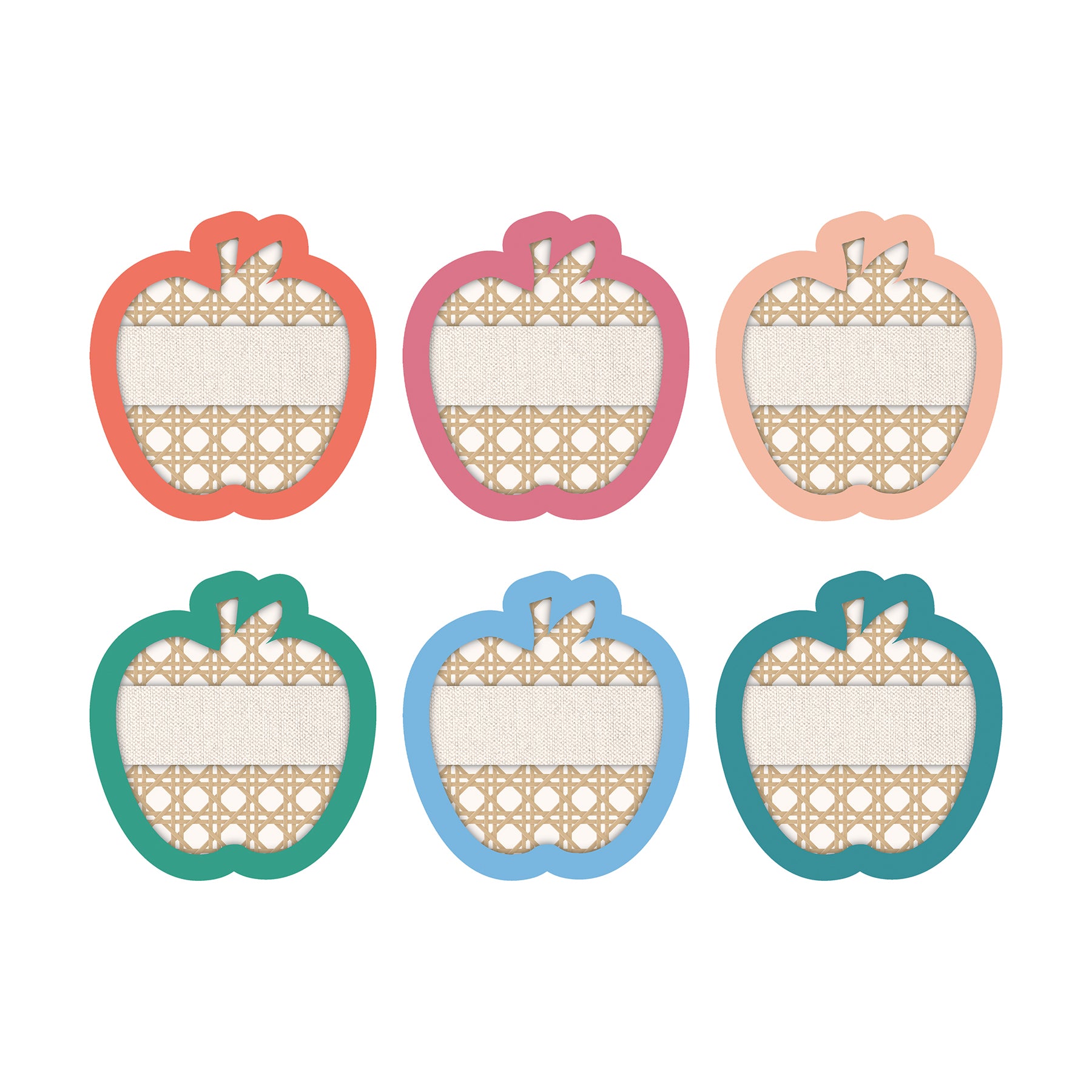 True to You Boho Apples Cut-Outs, 36 Per Pack, 3 Packs