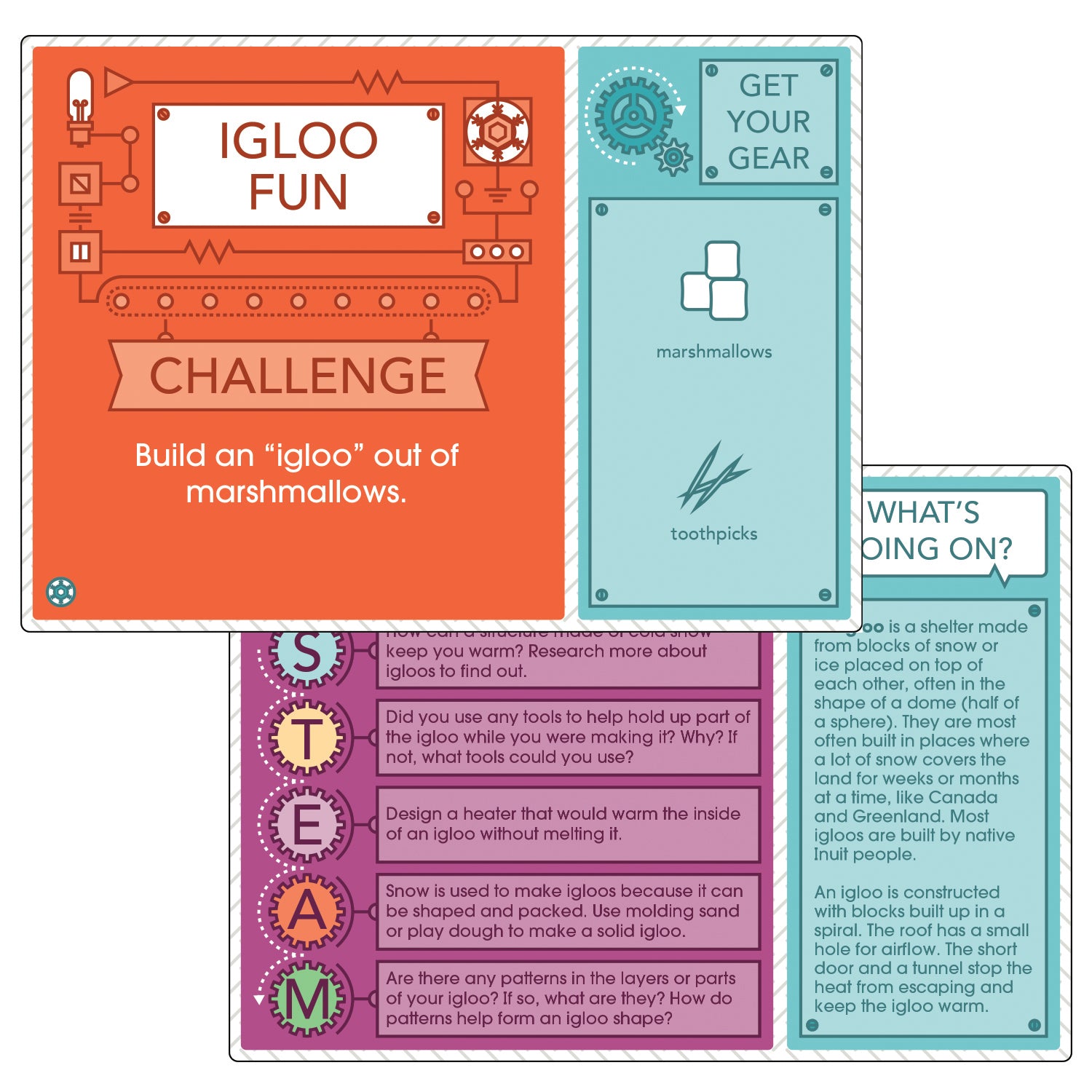 Seasonal STEM Challenges Learning Cards - A1 School Supplies