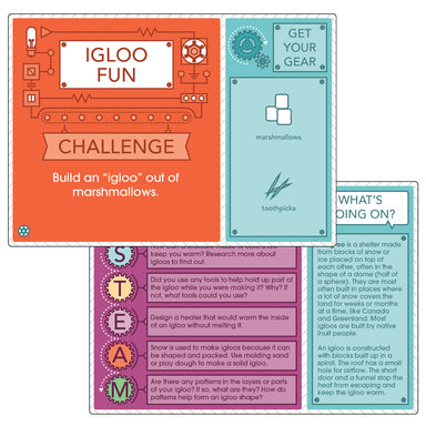 Seasonal STEM Challenges Learning Cards - A1 School Supplies
