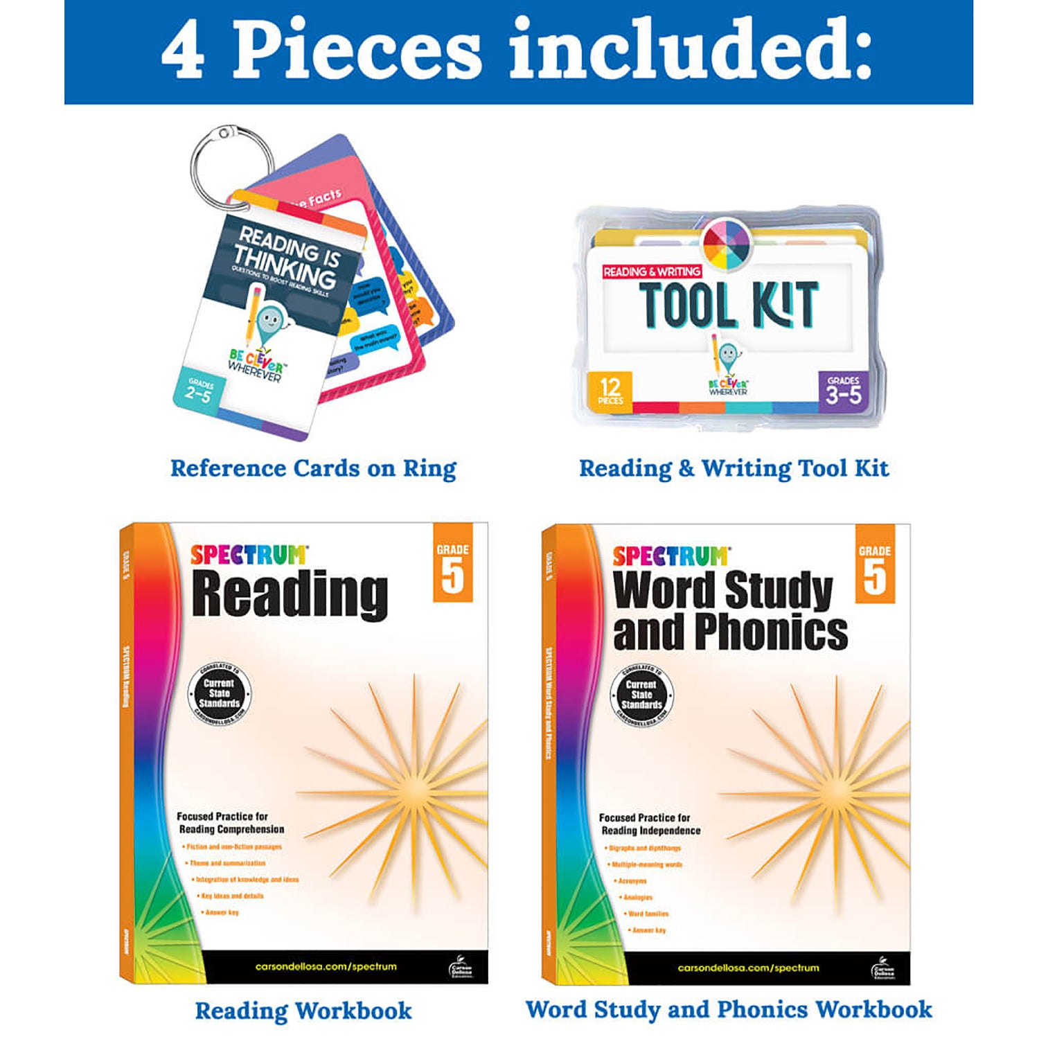 Student Literacy Bundle for Grade 5