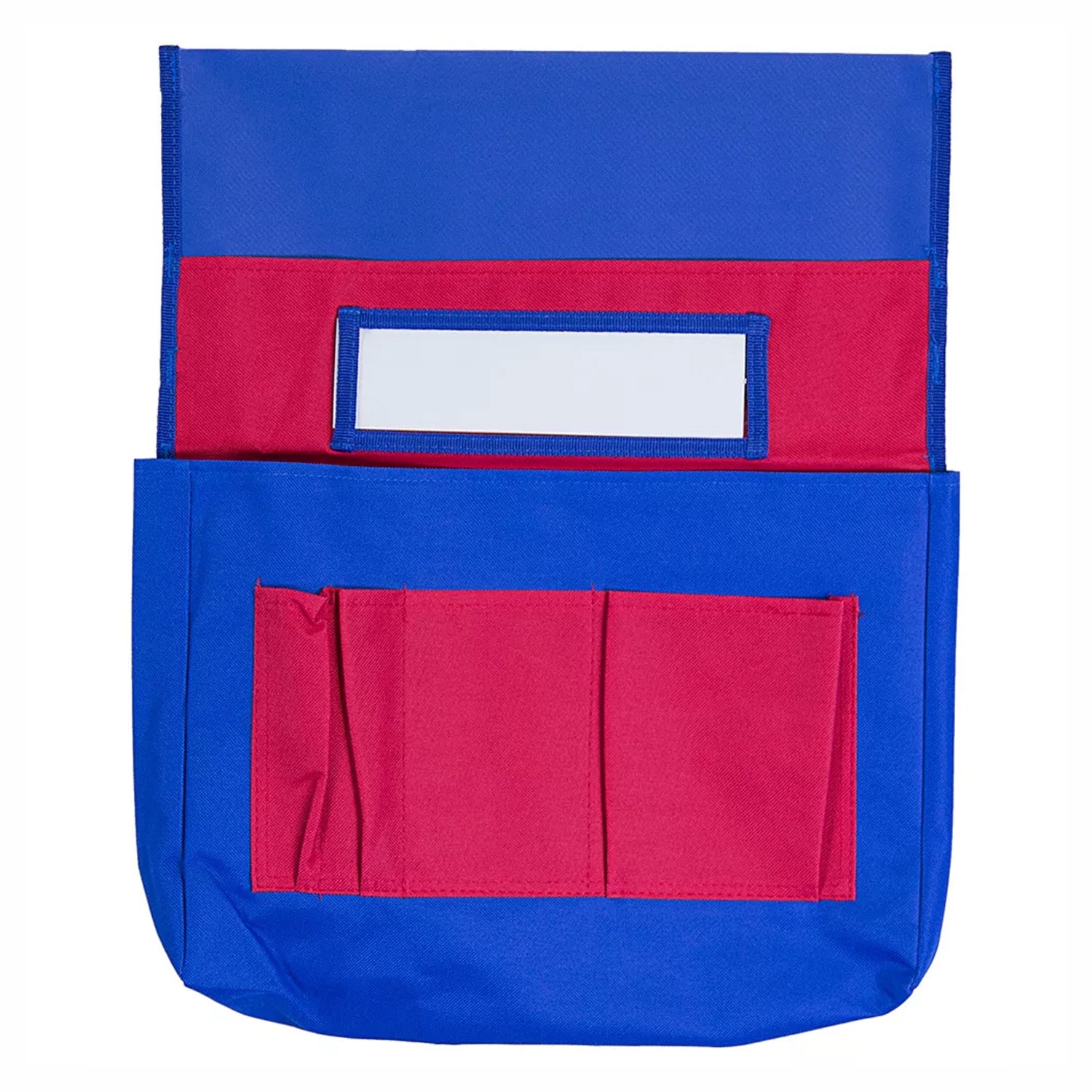 Chairback Buddy™ Pocket Chart, Blue/Red, Pack of 2