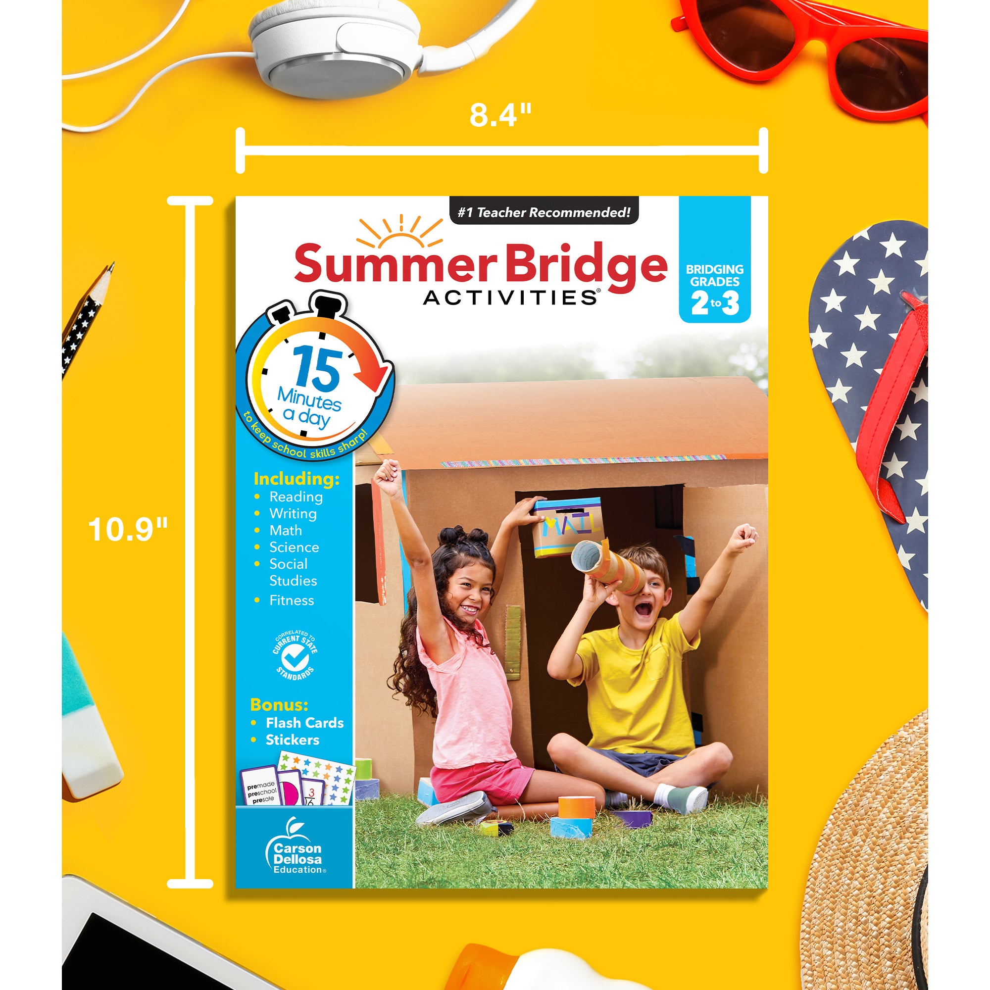 Summer Bridge Activities® Workbook, Grade 2-3, Paperback