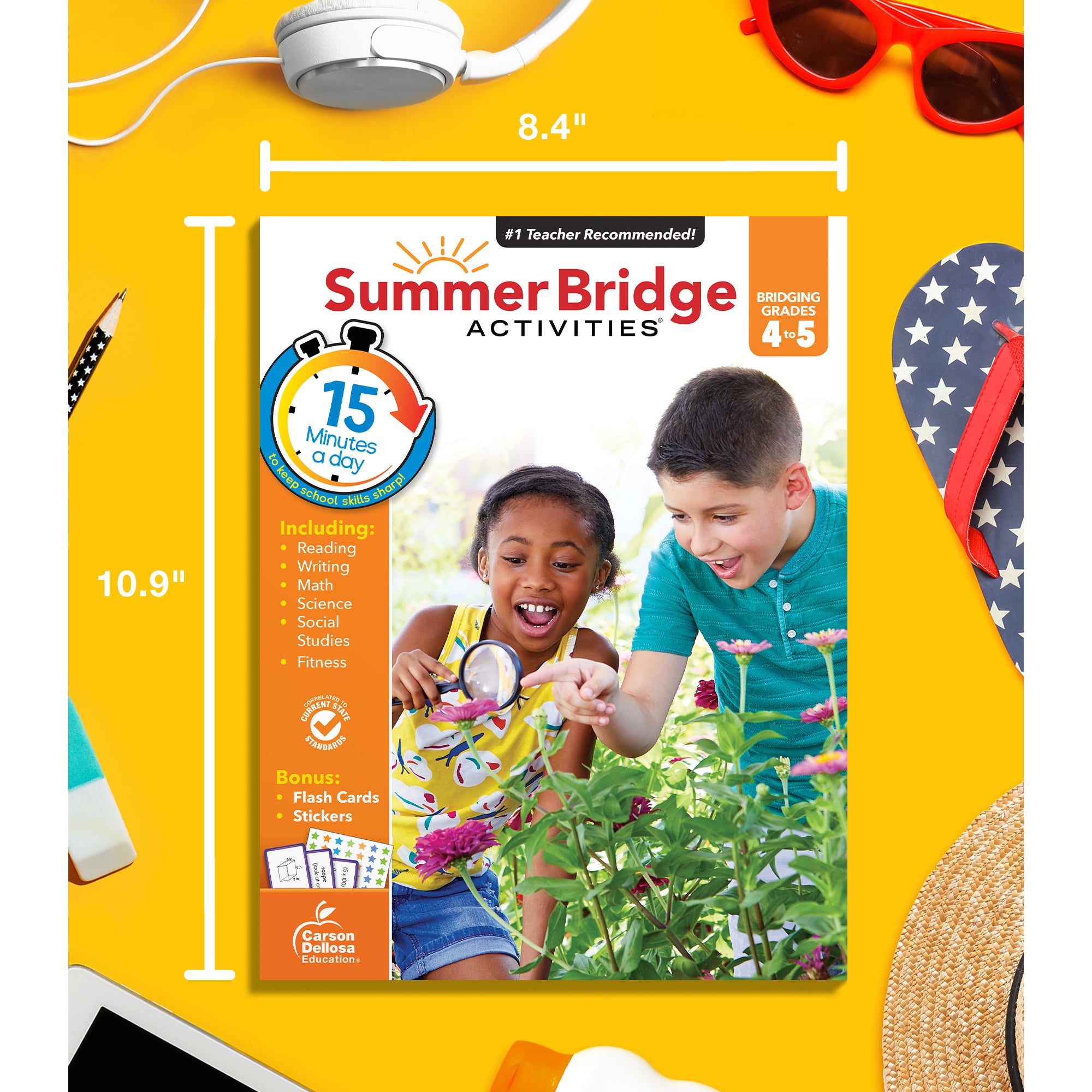 Summer Bridge Activities® Workbook, Grade 4-5, Paperback