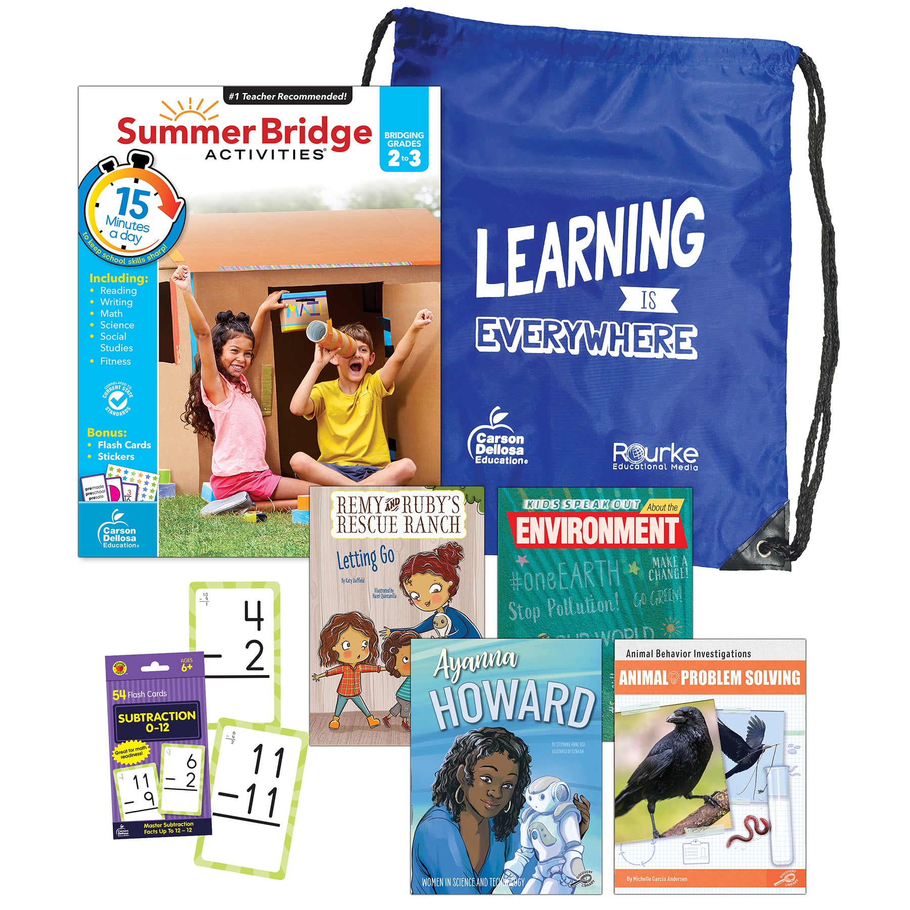 Summer Bridge Essentials Backpack, Grade 2-3