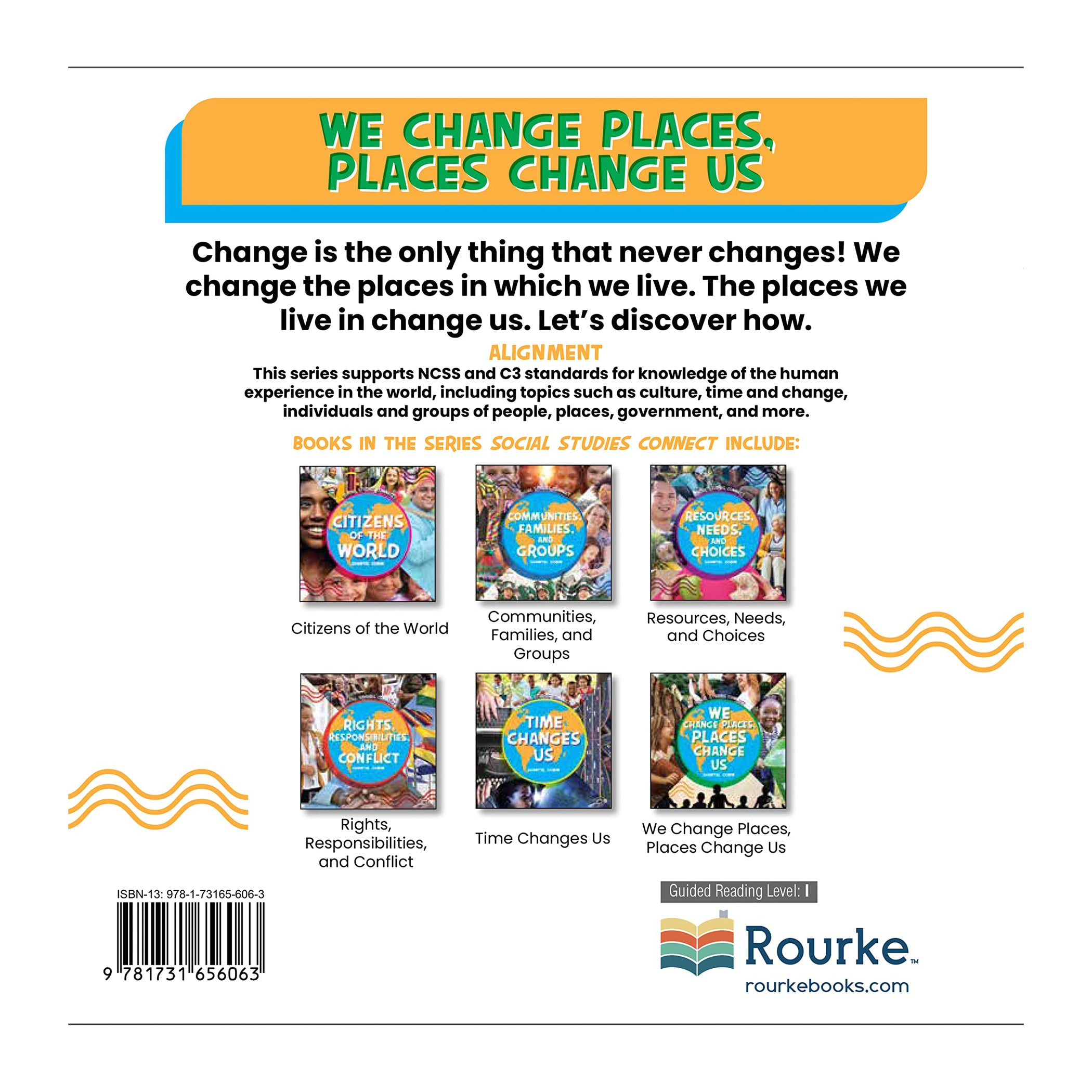 We Change Places, Places Change Us Hardcover