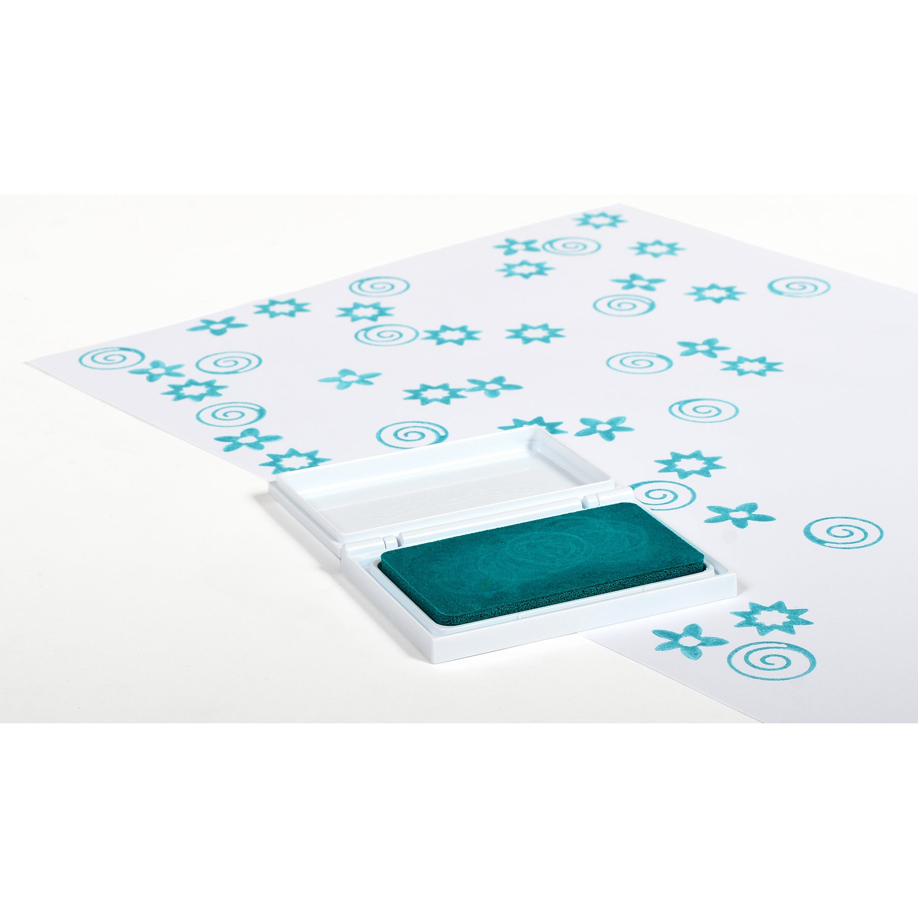 Washable Stamp Pad - Turquoise - Pack of 6